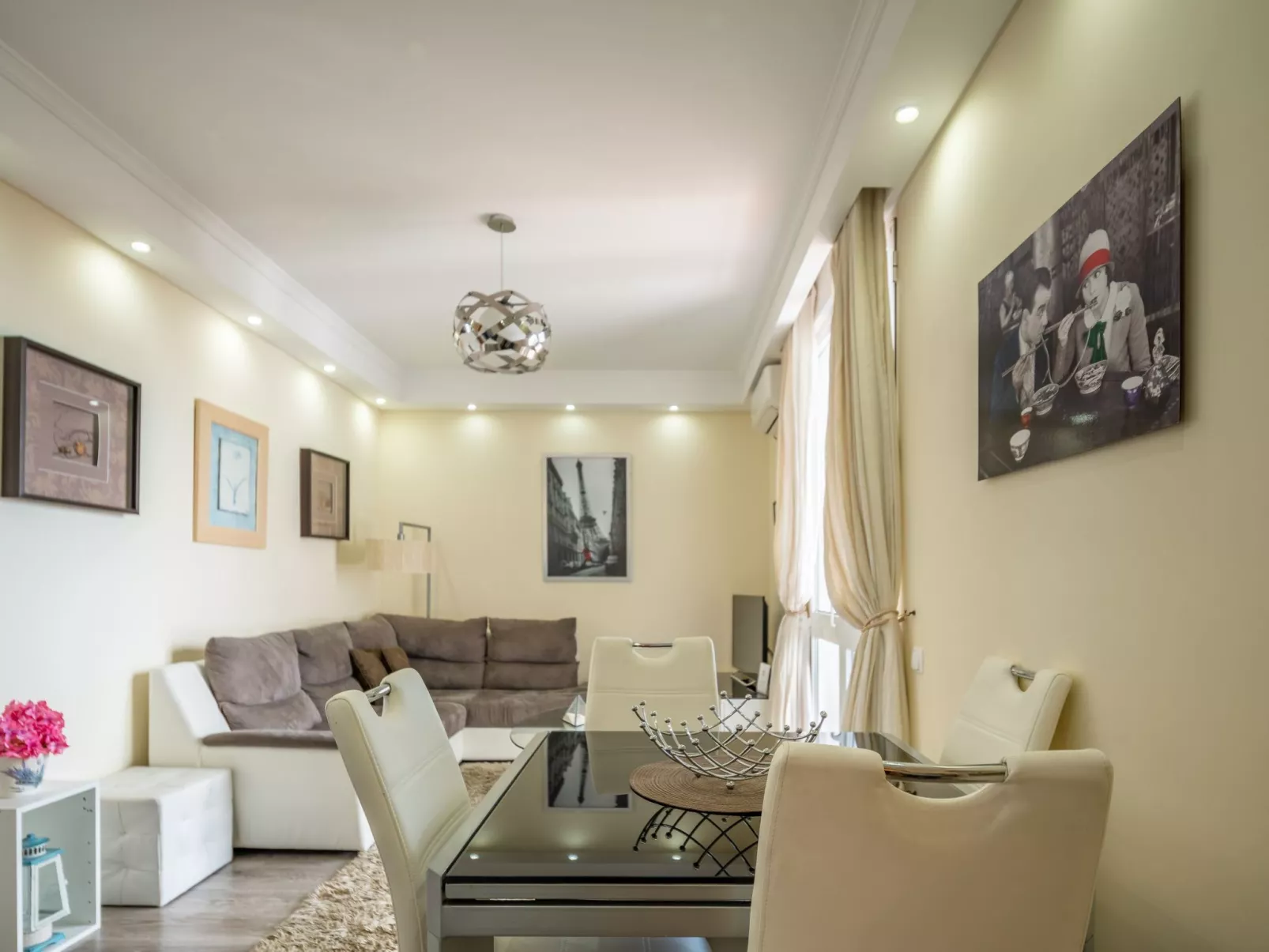 Appartement "Amerika" mit Balkon-Binnen