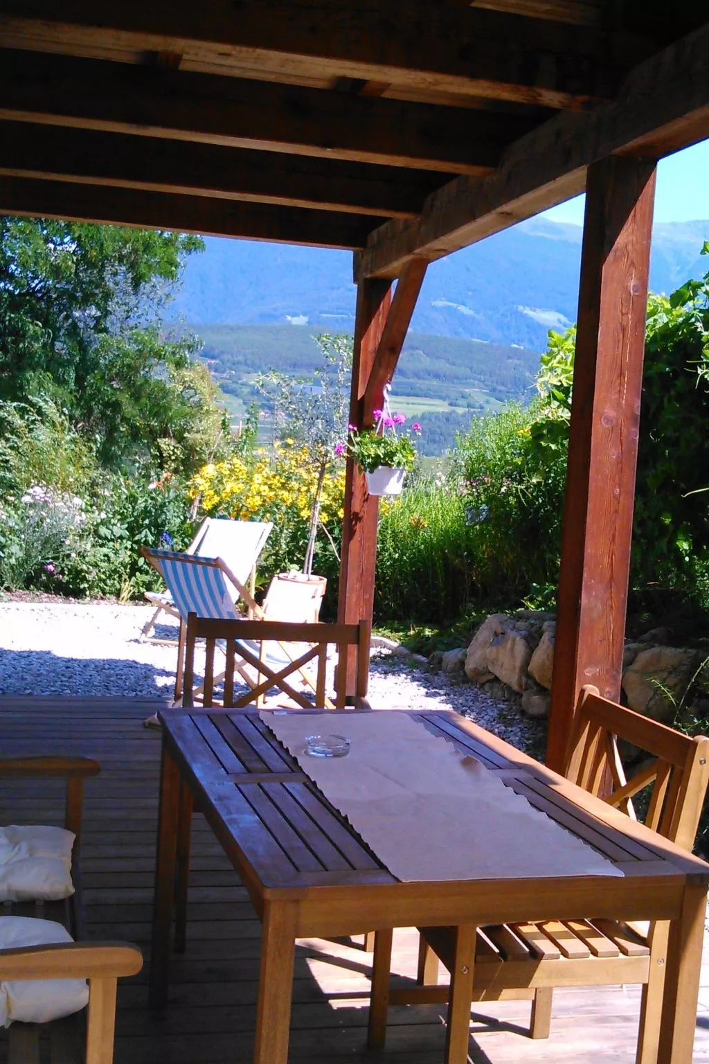 Mit Terrasse auf einem Bauernhof-Image-tags.info