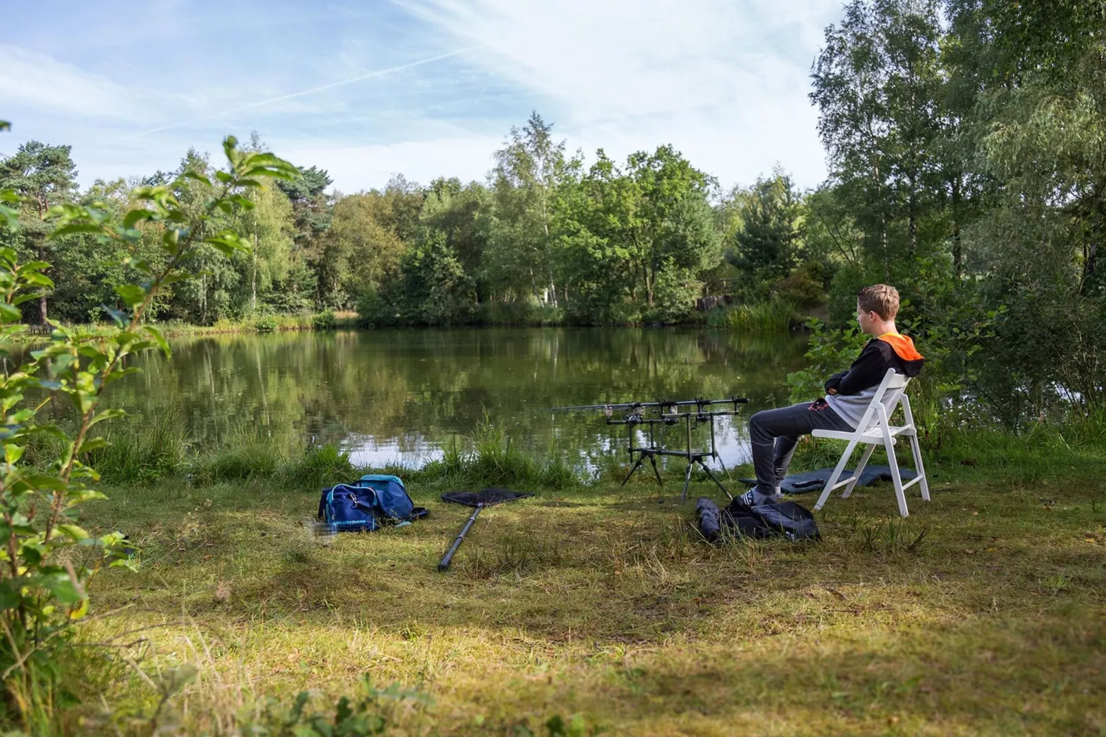 Resort Zilverstrand 11-Gebieden zomer 1km