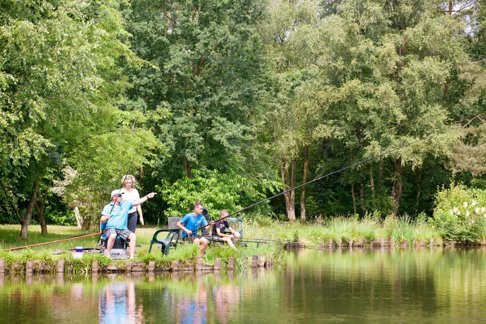 Resort Zilverstrand 11-Gebieden zomer 1km