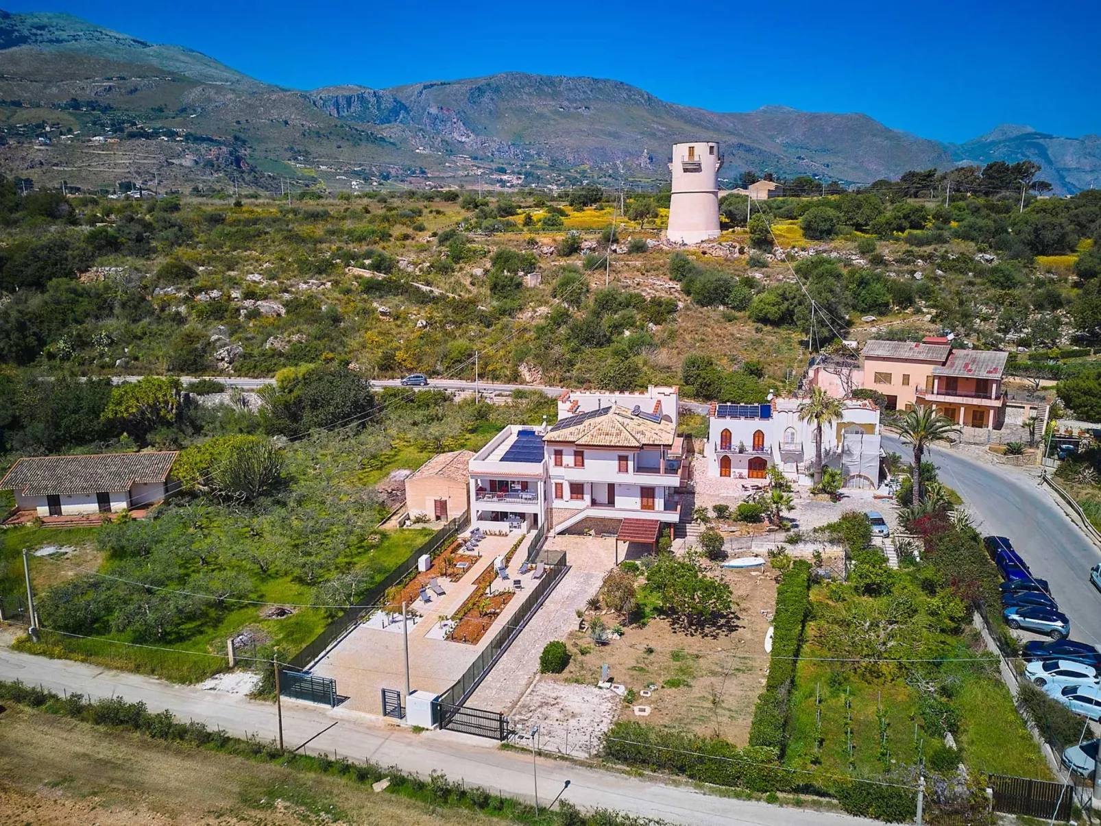 Grüne Wohnung 1 Stockwerk-Binnen