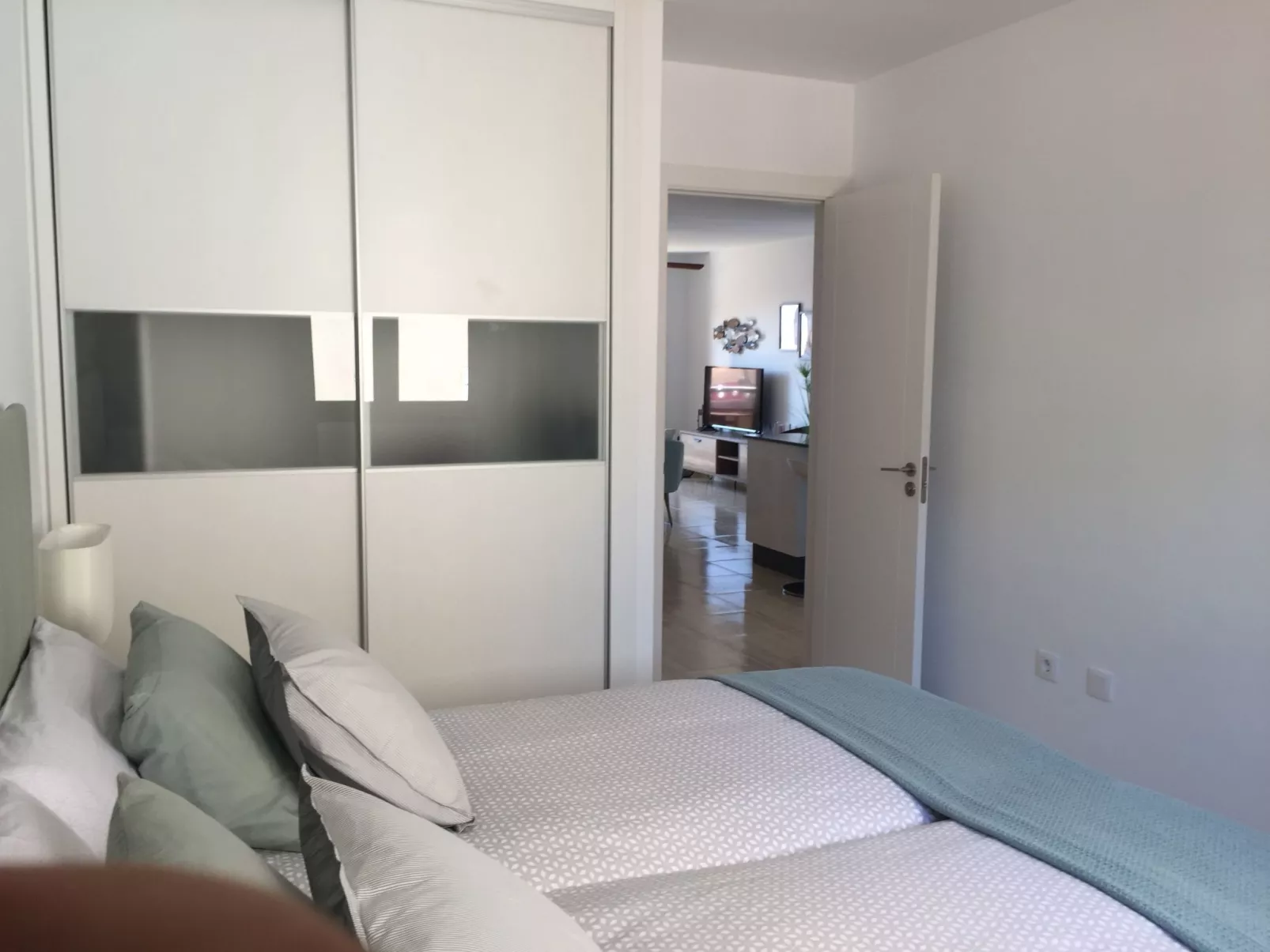 Strandnahe Ferienwohnung in Morro Jable mit Garten-Binnen