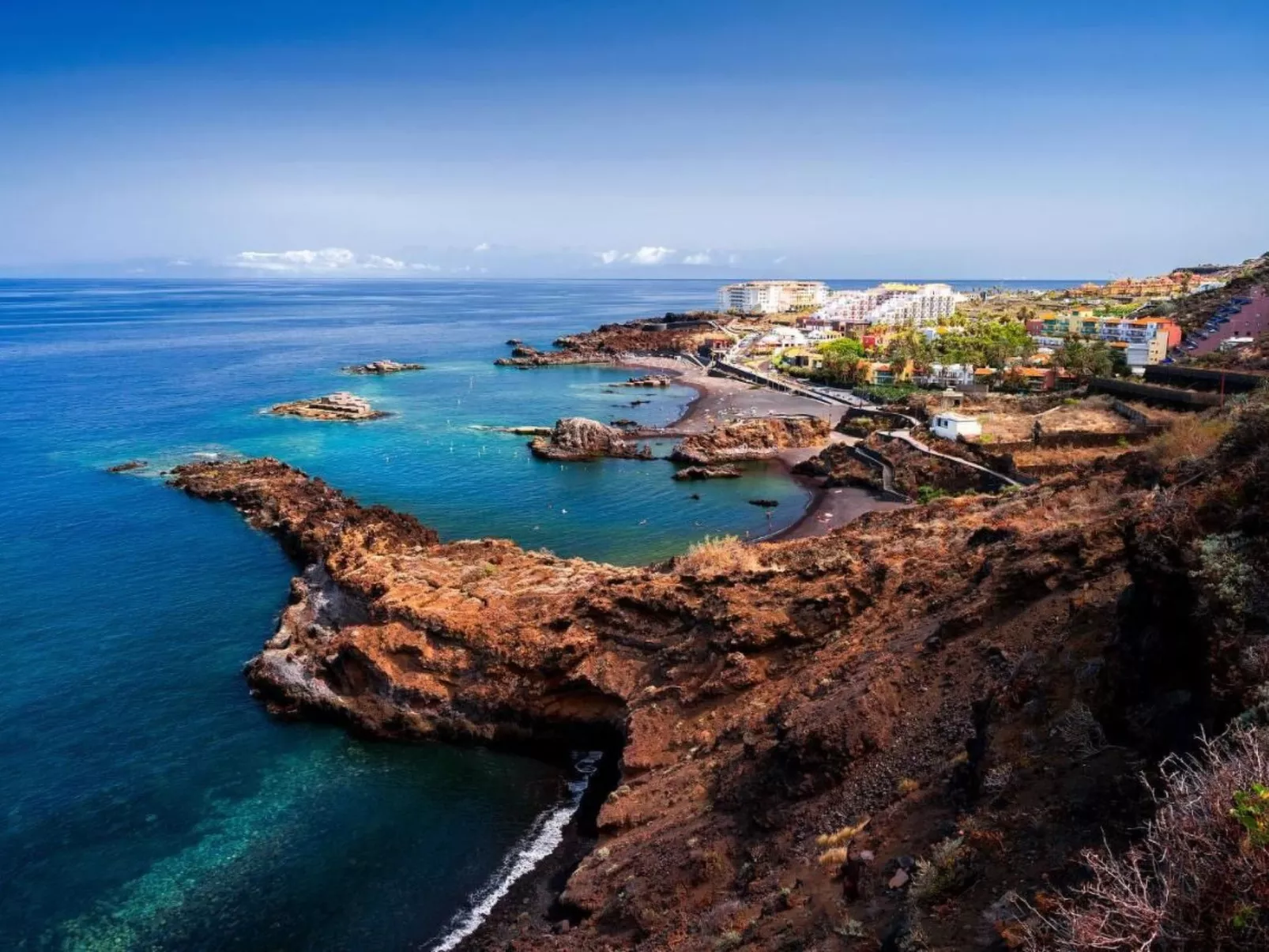 Haus Stadt La Palma 2BedR-Buiten