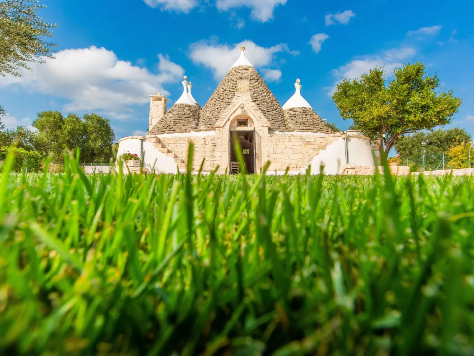 TRULLO  mit pool OSTUNI: Kostenlos: Bettwäsche und Handtücher, 2 Fahrräder, 1 H-Buiten