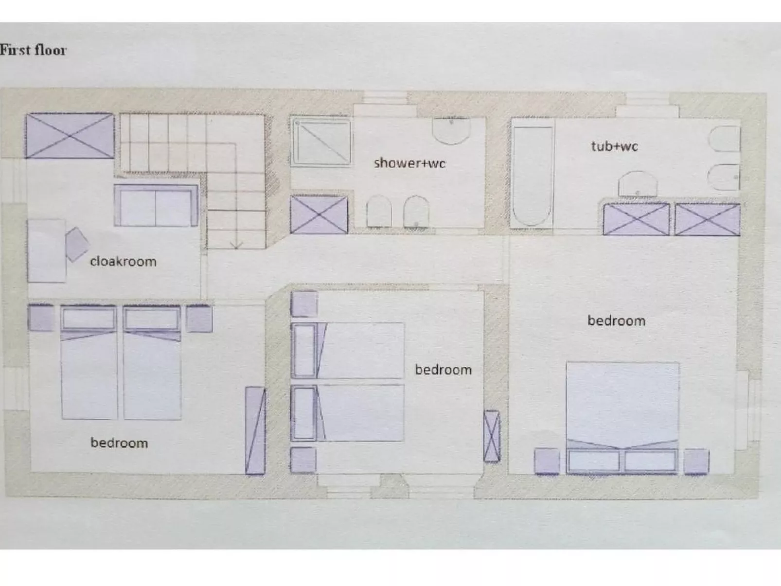 Haus Banditello, Blick auf das Tal von Montepulciano-Binnen