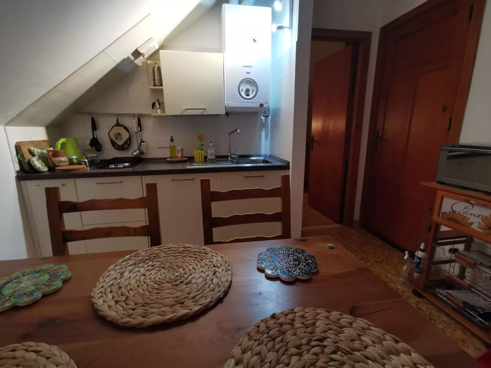 La Perla dell'ALta Via Wohnung mit Park-Binnen