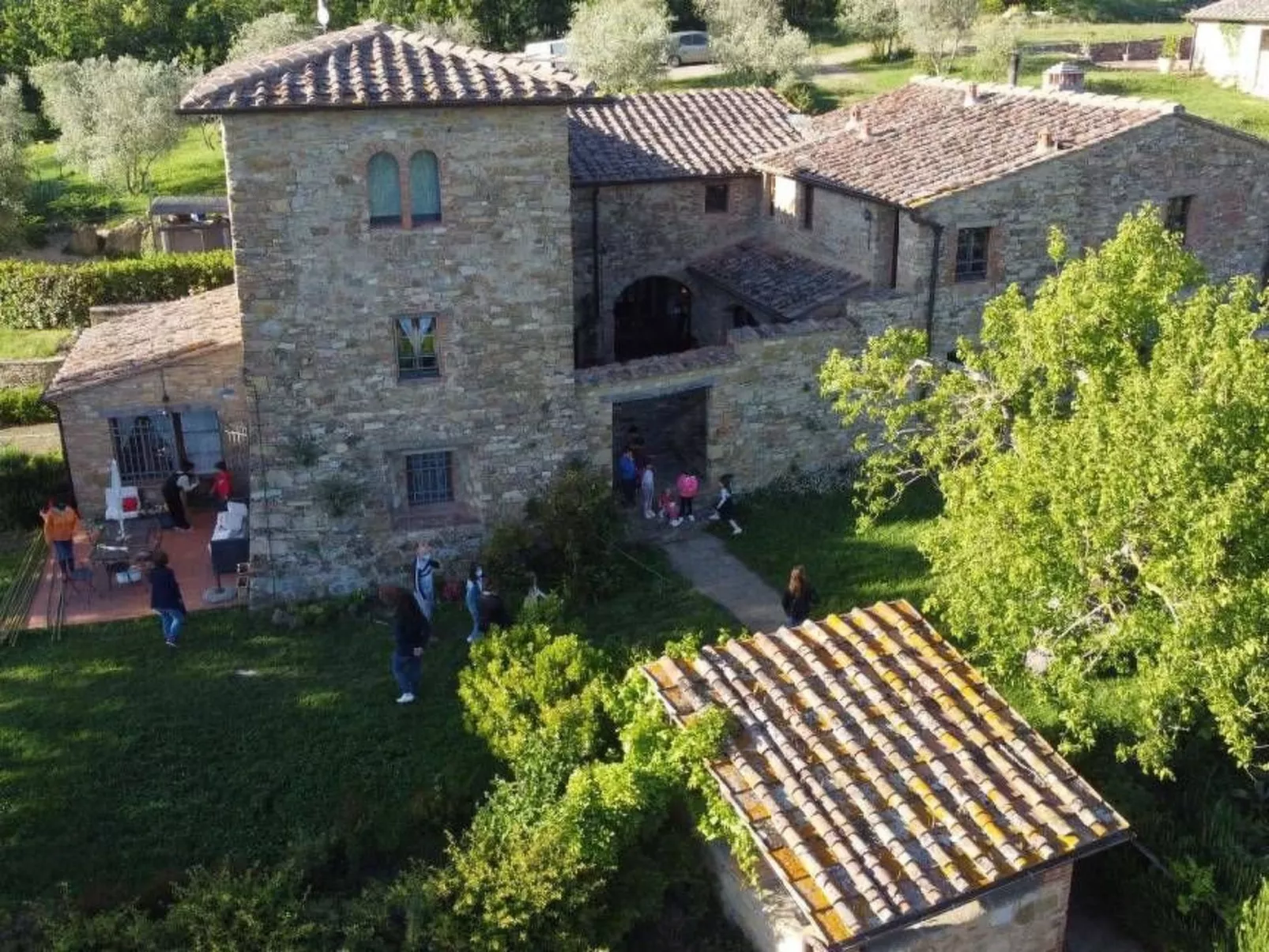 Landgut "Biancospino" mit Gemeinschaftspool-Binnen