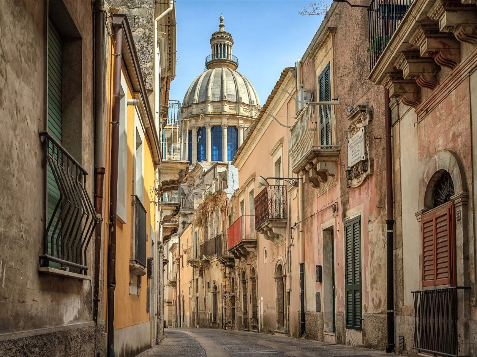 Raffo, Wohnung mit Aussicht in Ragusa Ibla-Binnen
