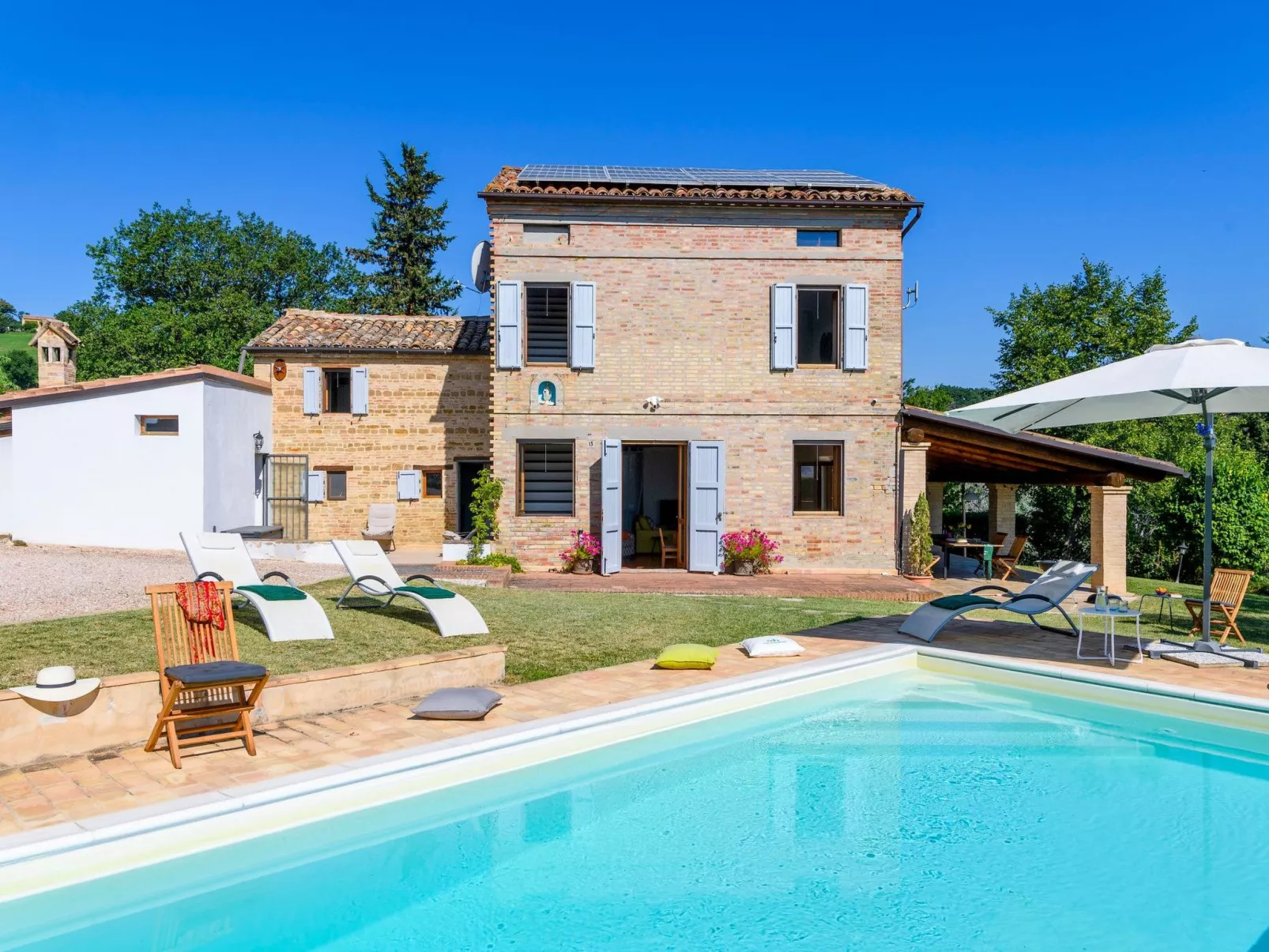 Casa Felicità, Marche Ferienhäuser-Binnen