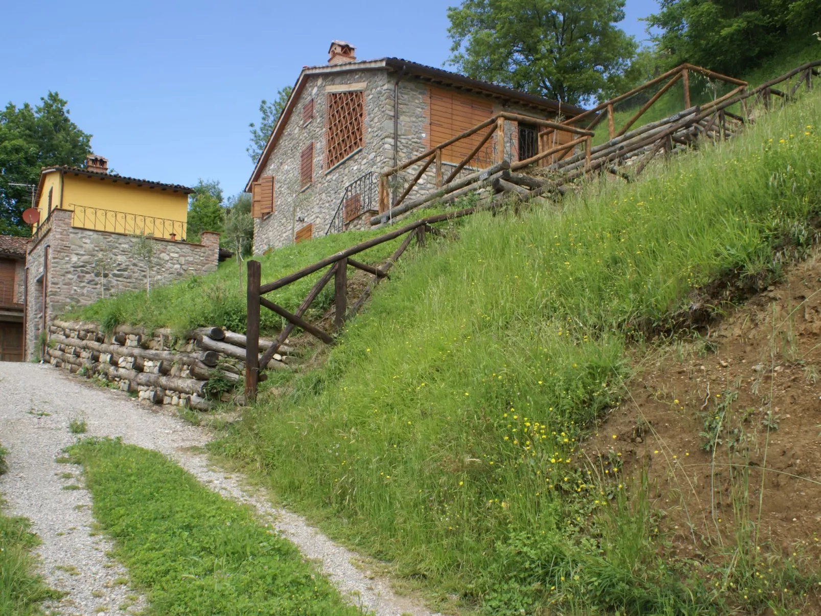 Sunset Barga Toskana kürzlich renoviert-Buiten