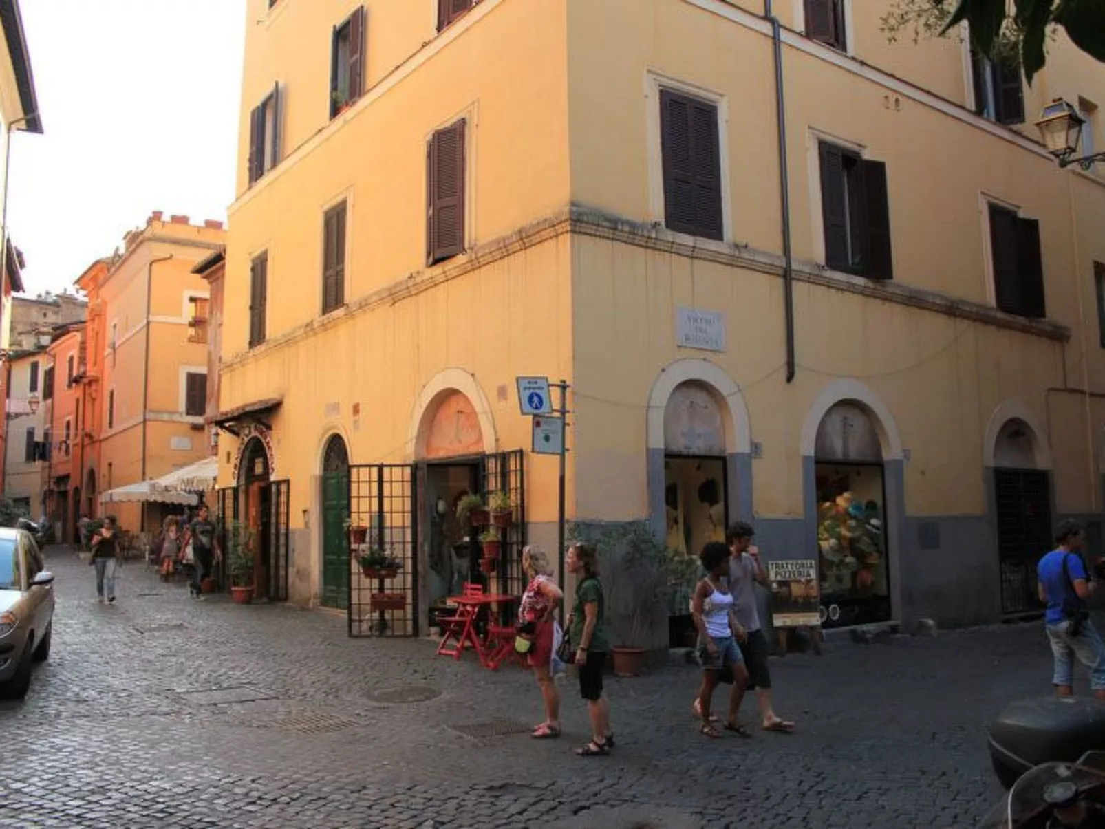 In Trastevere im Herzen von Rom-Buiten