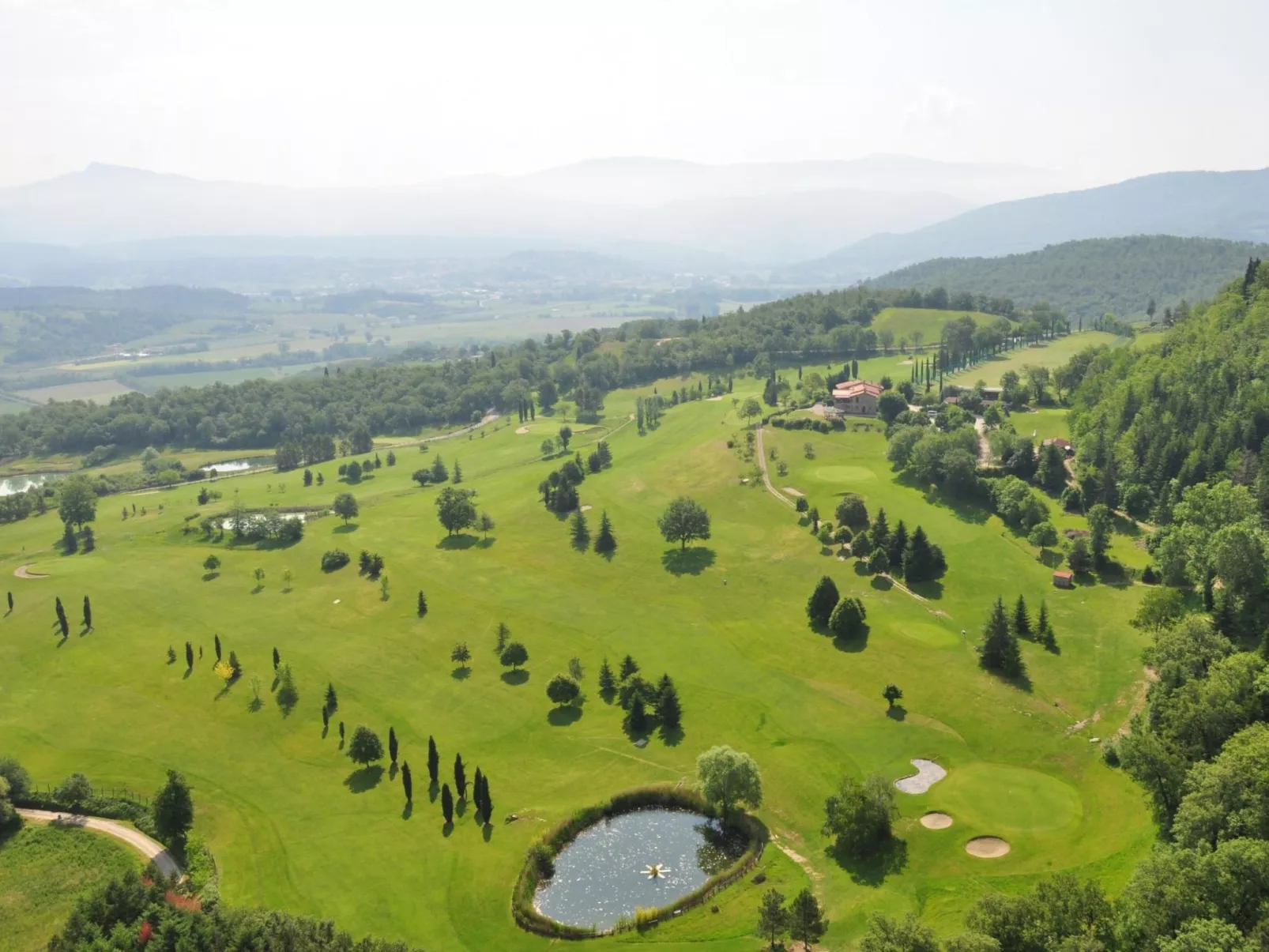 Landgut "Il Villino" mit Terrasse-Buiten