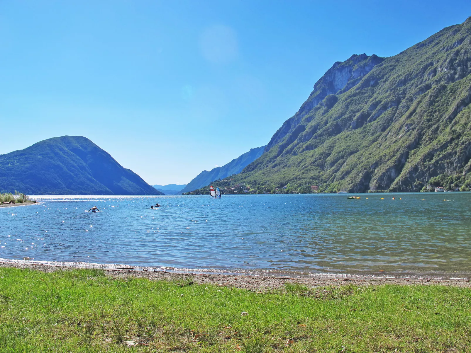 Mobilheim am Luganer See Porlezza-Omgeving