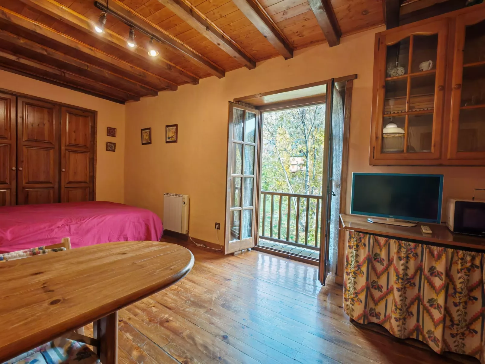 Studio mit Kamin Cosmos 3 Vall de Boí-Binnen