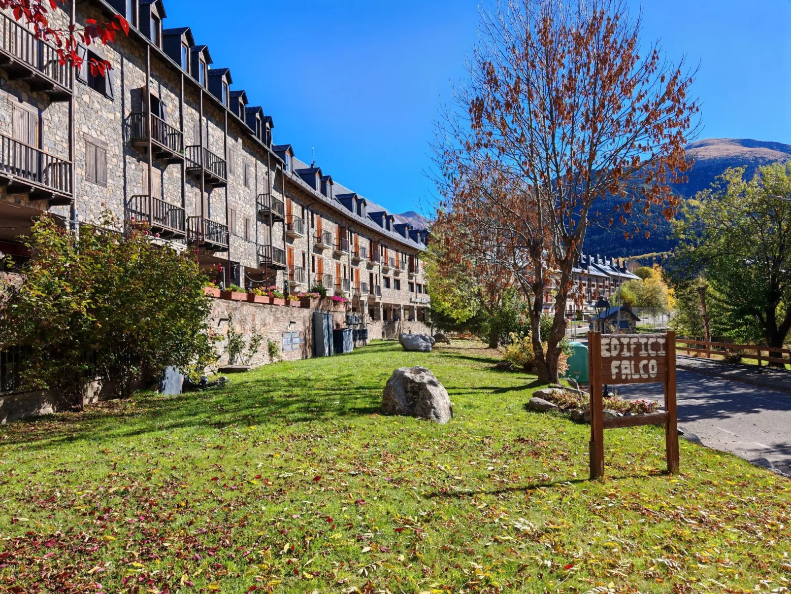 Wohnung mit Balkon und Kamin Falcó 5 Vall de Boí - Buiten