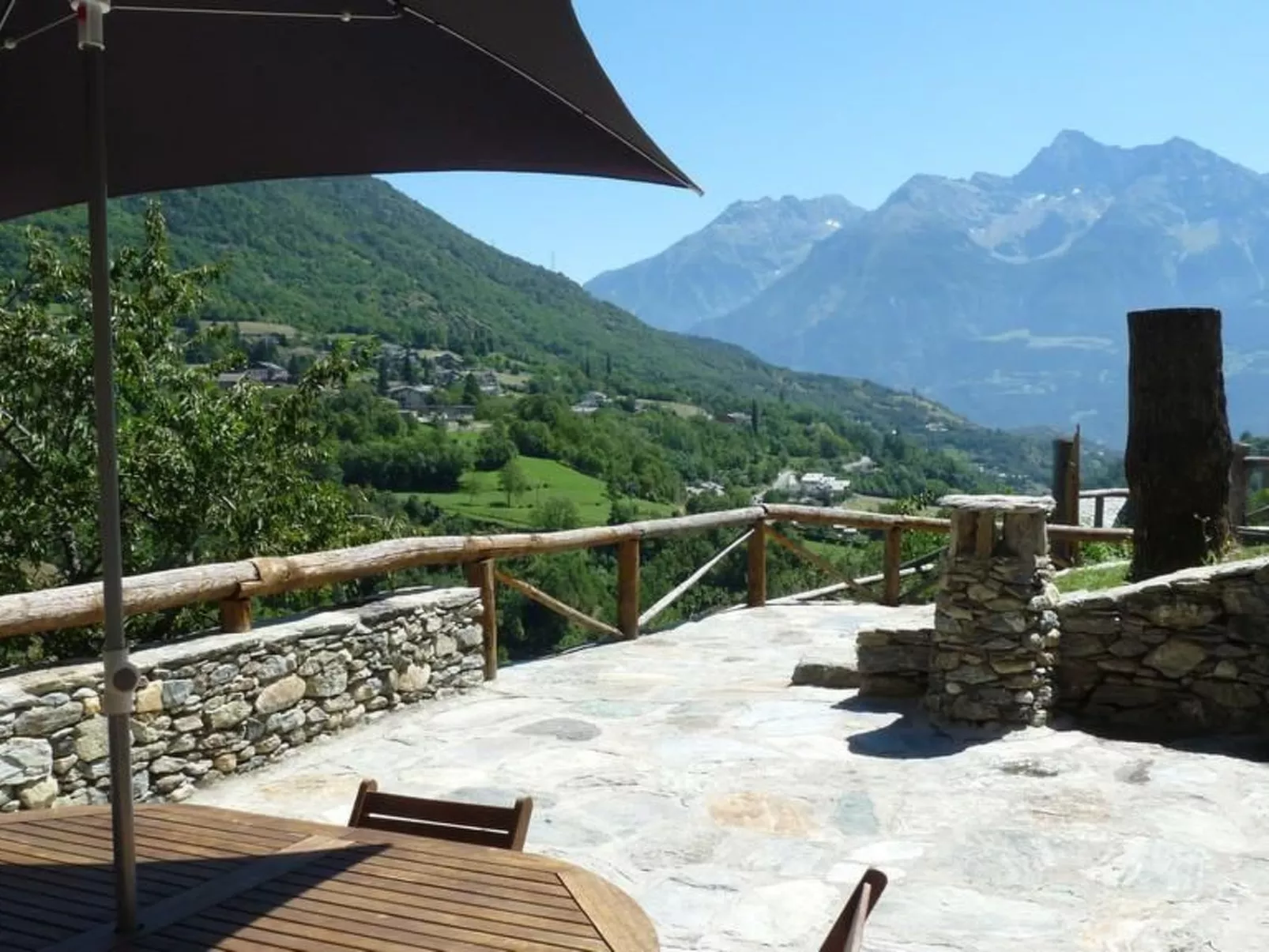 Drei-Zimmer-Wohnung La Mucca in Gignod-Buiten