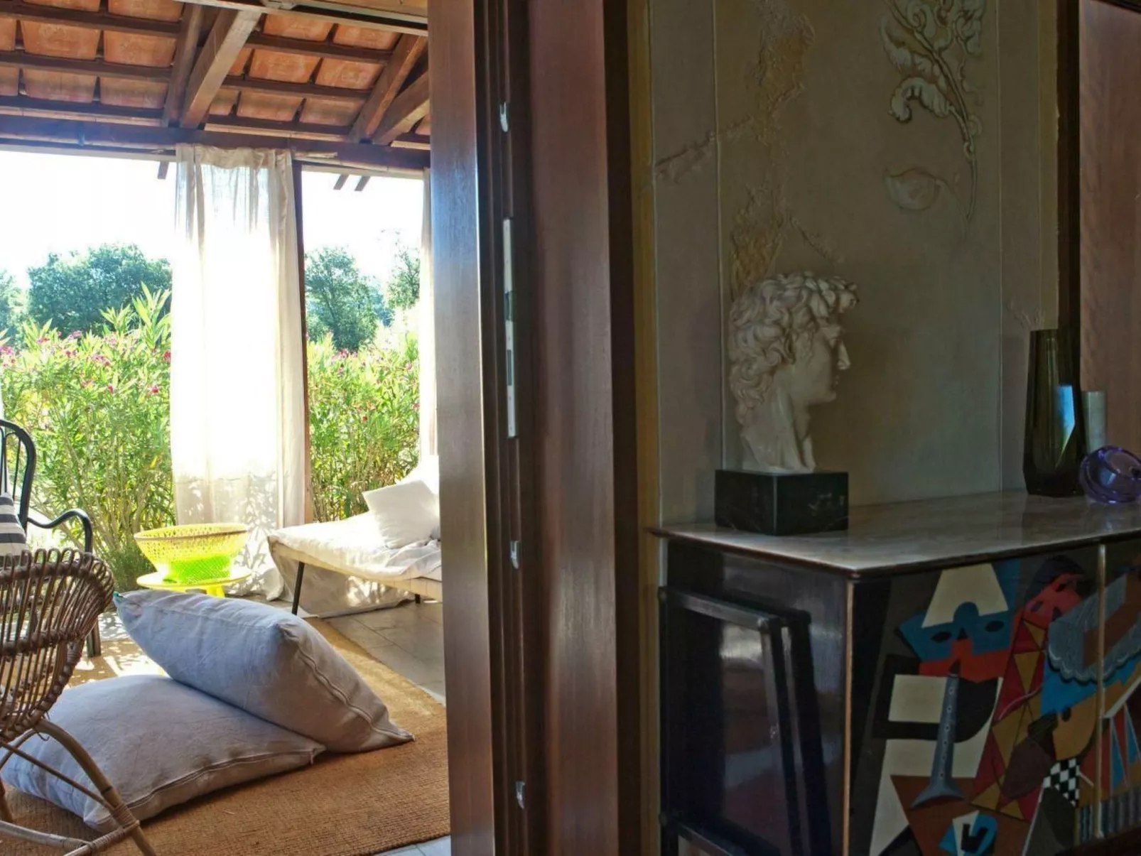 In Montescudaio mit Großem Garten-Binnen