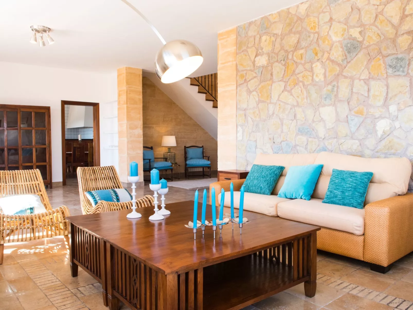 Finca 'Can Teco' mit Terrasse-Binnen