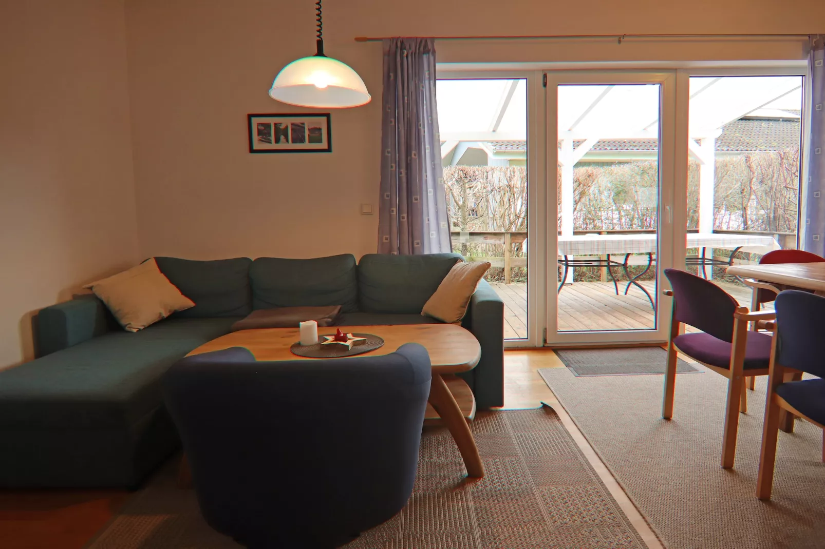 Teichrose 108 qm 9 Personen - Haus Nr 22B-Woonkamer