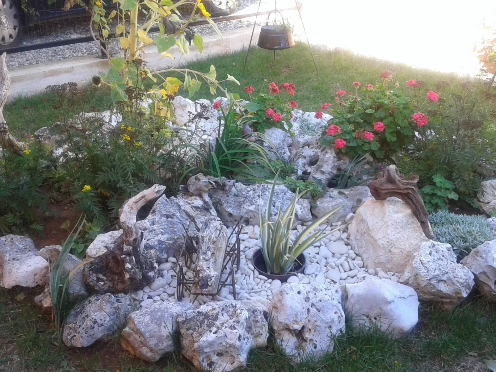 "Arijana1" mit privater Terrasse-Buiten