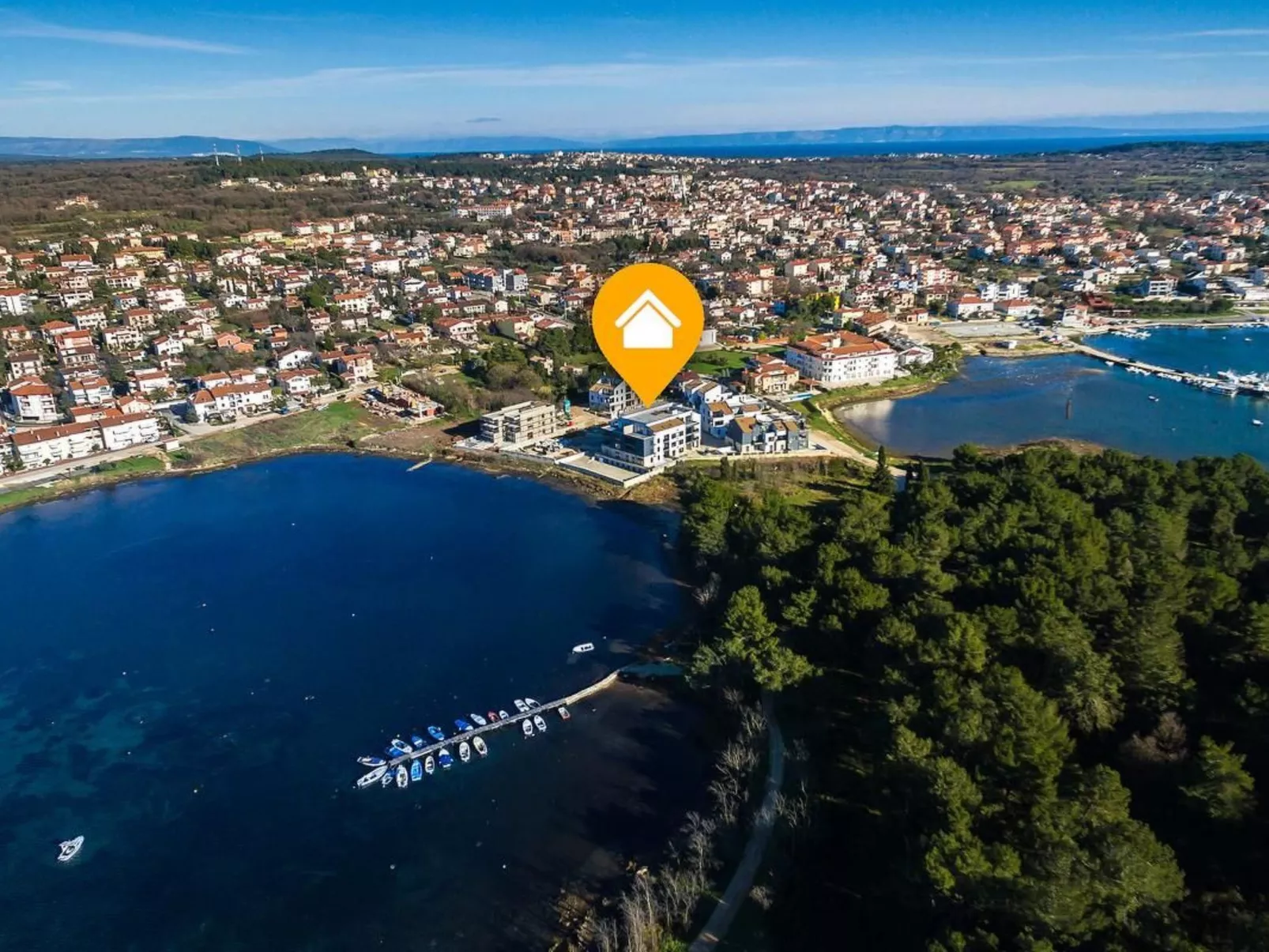 Für 4 Personen ca. 45 m&sup2; in Medulin, Istrien (Medulin und Umgebung) - Buiten