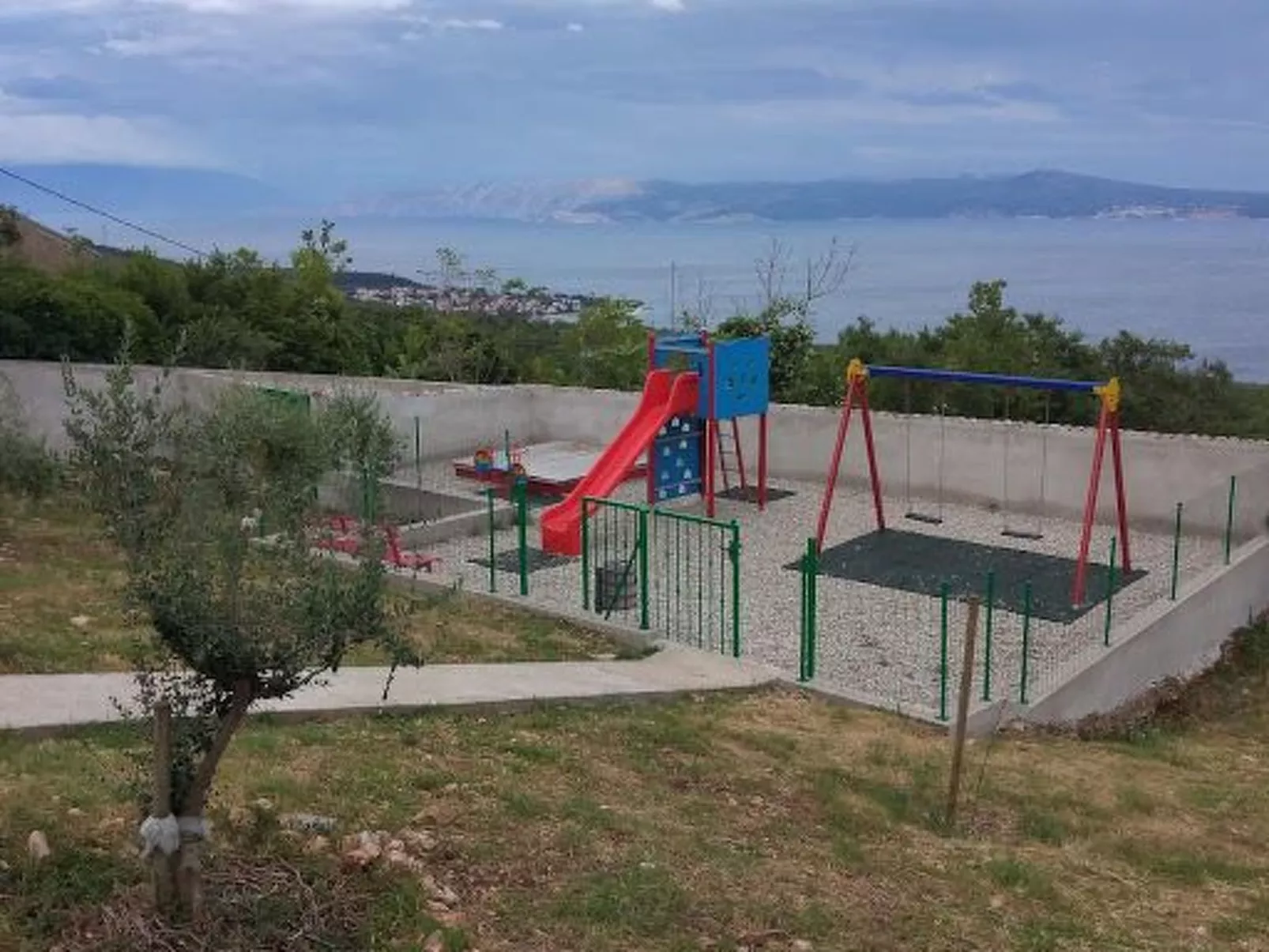 Villa Milka mit privatem Pool-Buiten