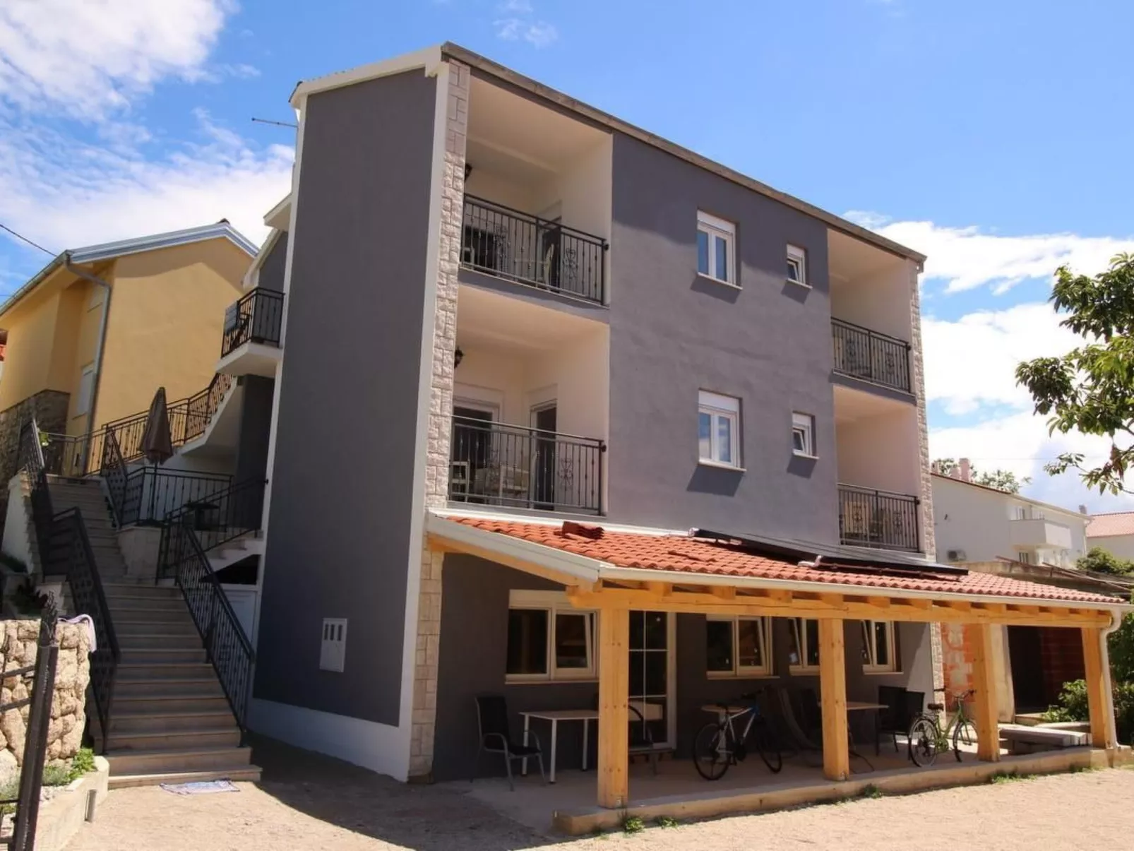 Nettes Appartement in Baška mit Eigenem Balkon-Image-tags.info