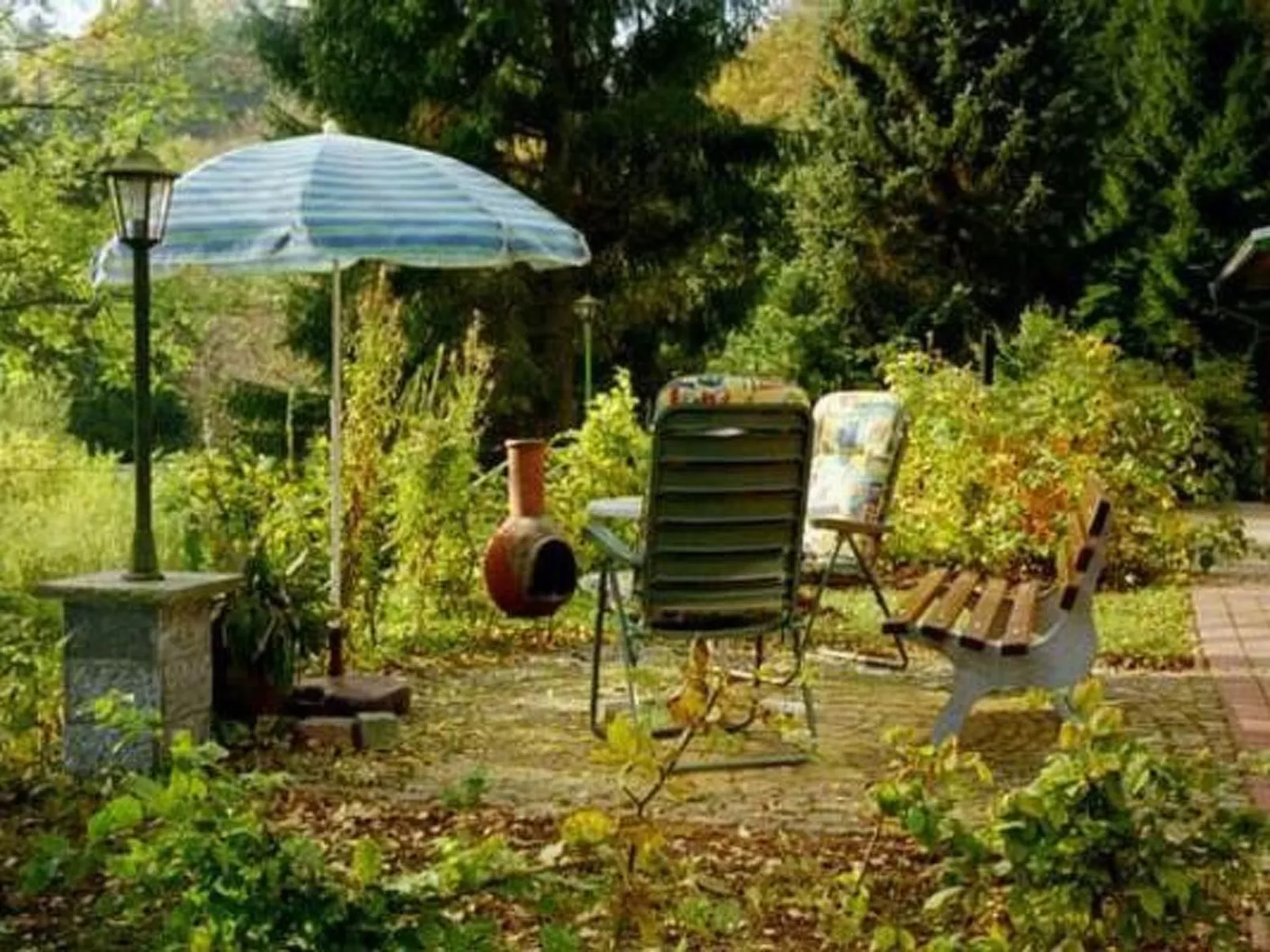 In Neustadt/Harz mit Grill-Buiten