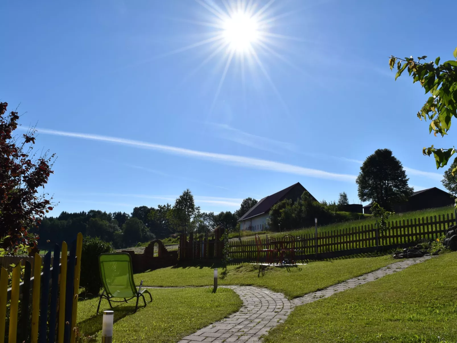 "Haus in der Einöde"-Buiten