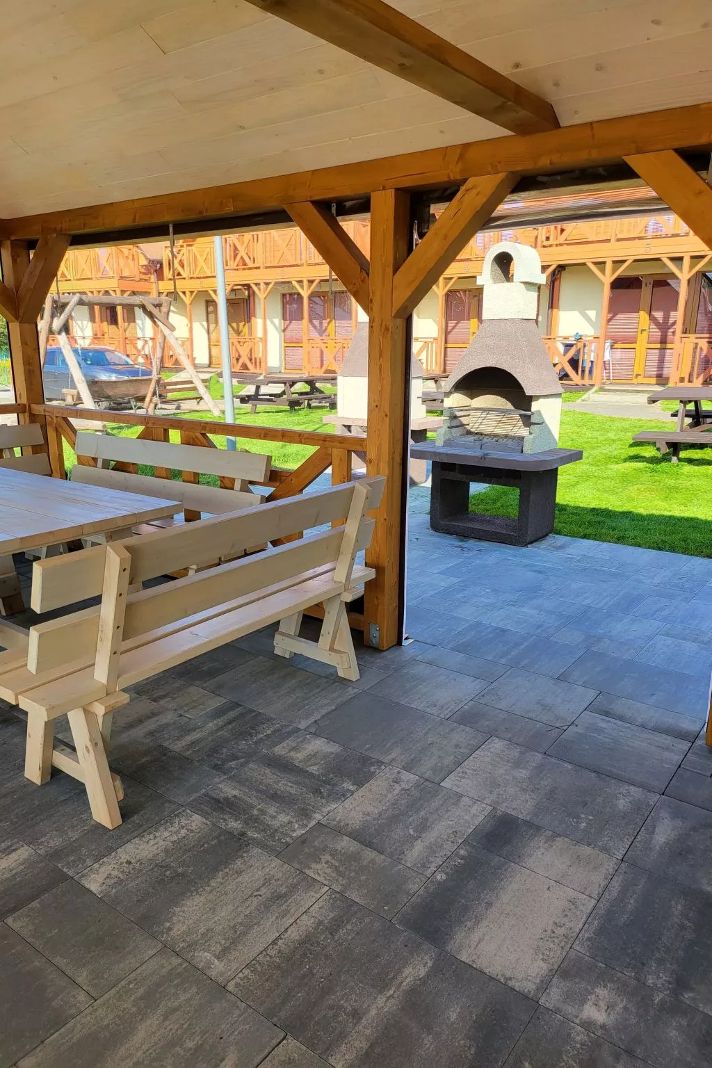 In Mielno mit Grill-Buiten