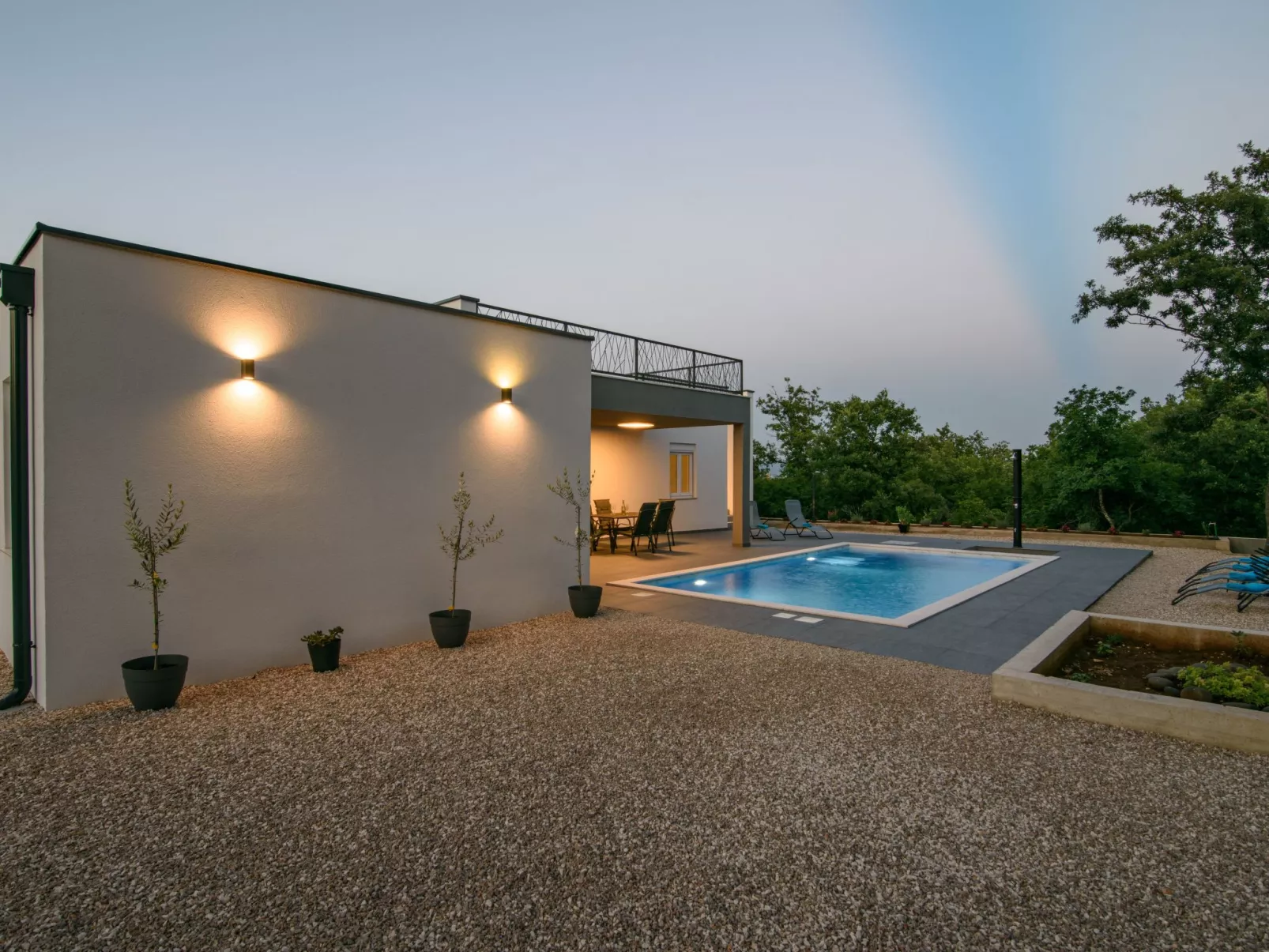 Villa Tempest in der Nähe von Zadar-Buiten