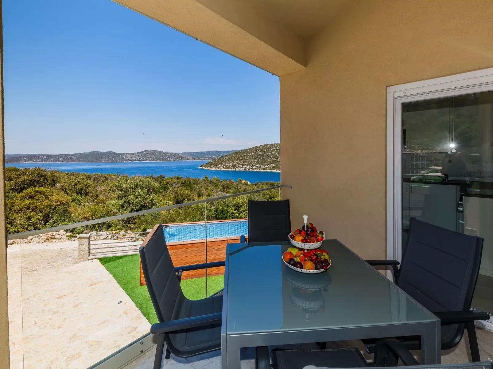 Wohnung "Olea Resort" mit Gemeinschaftspool-Buiten