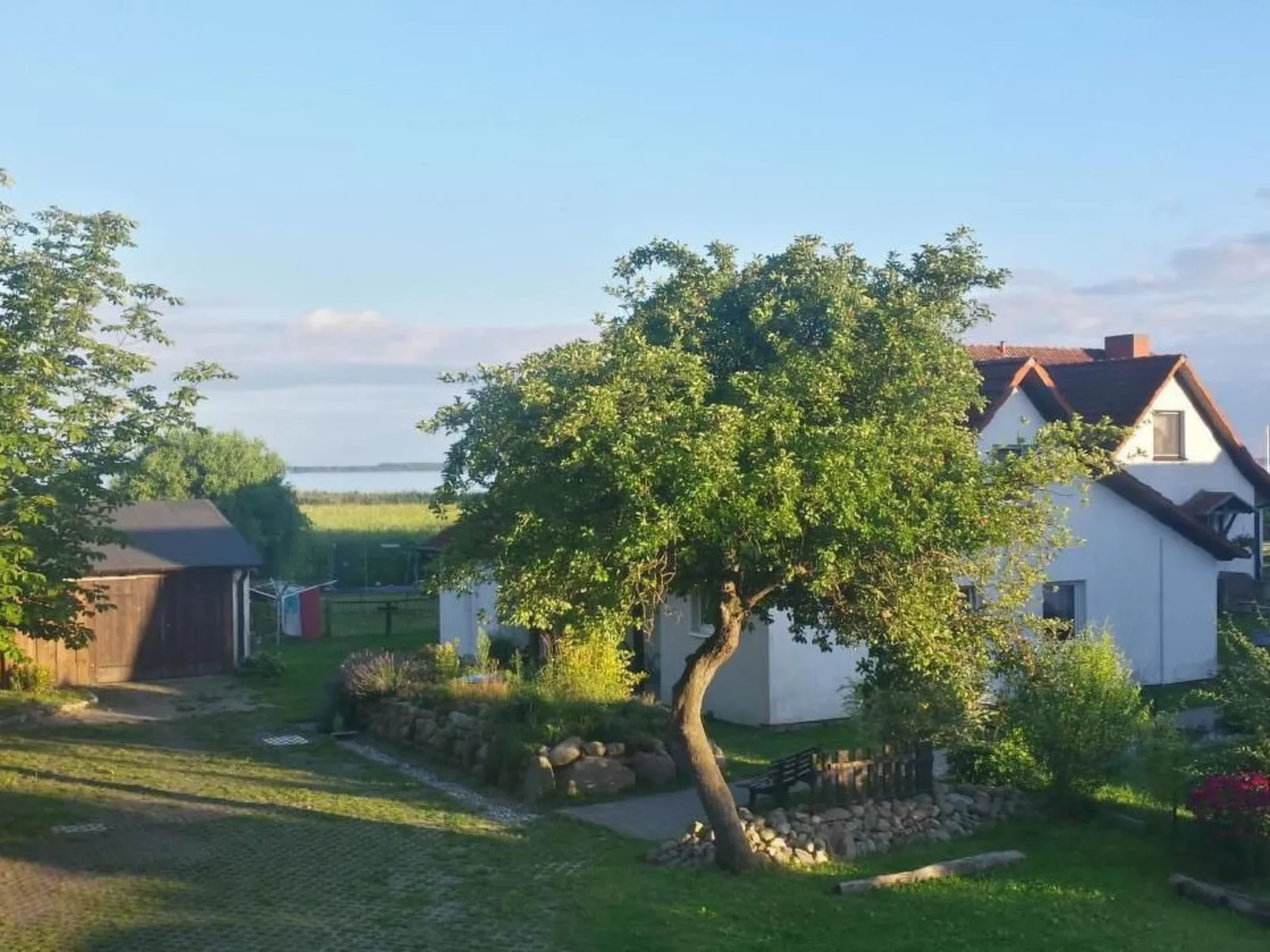 Appartement in Lütow mit Grill-Buiten