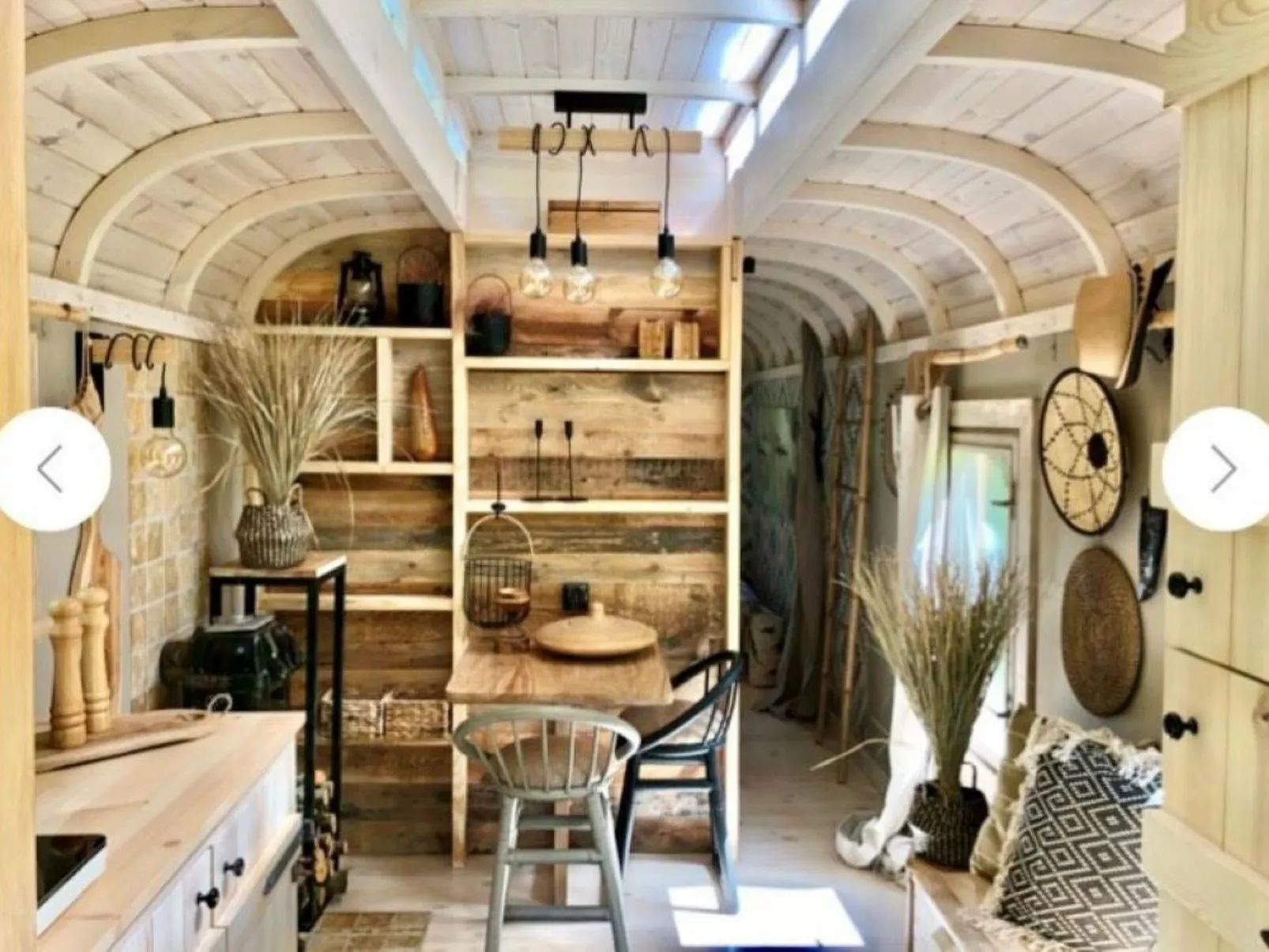 Urlaub Zirkuswagen-Binnen