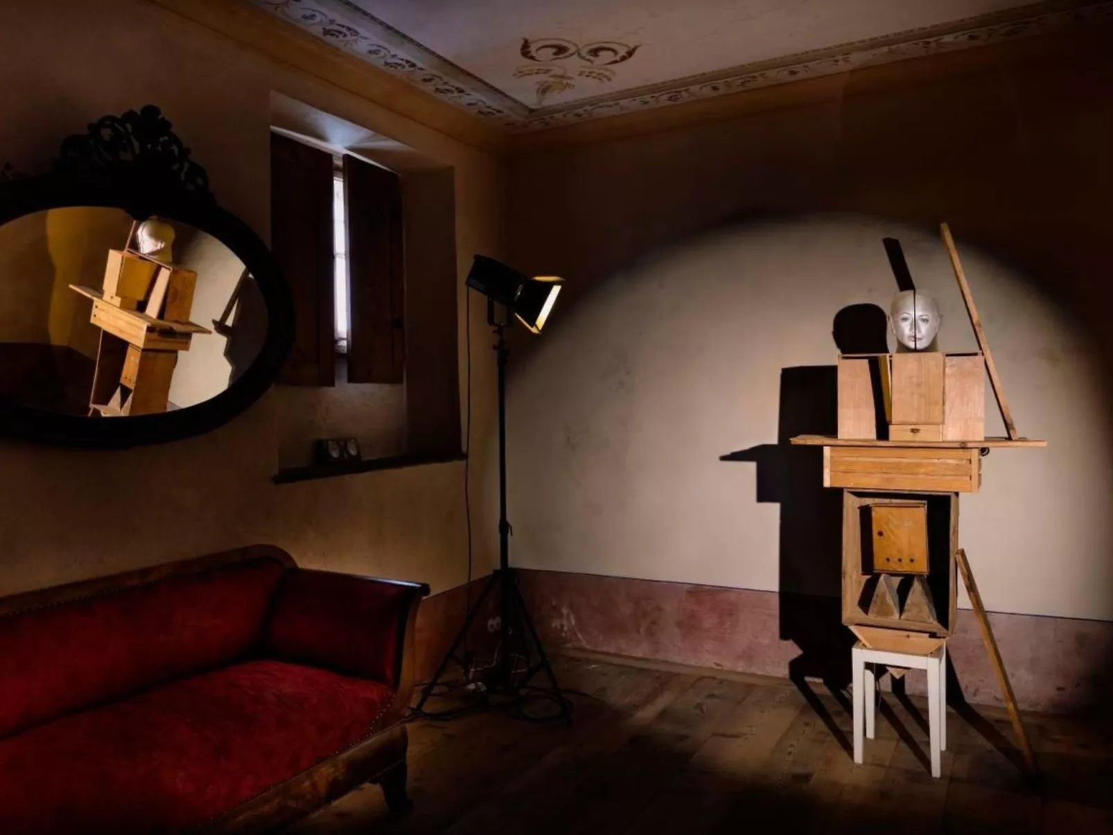 Bündner Zuckerbäckerpalazzo unter Denkmalschutz-Binnen