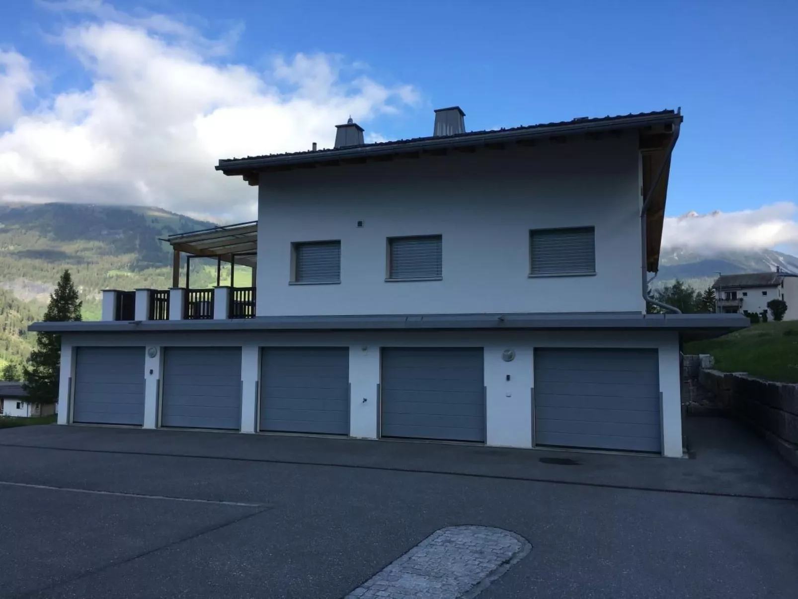 Fewo mit Bergblick-Buiten