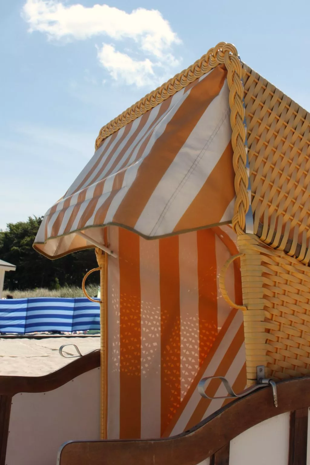 Strandnahe Wohnung mit Terrasse und Parkplatz-Binnen