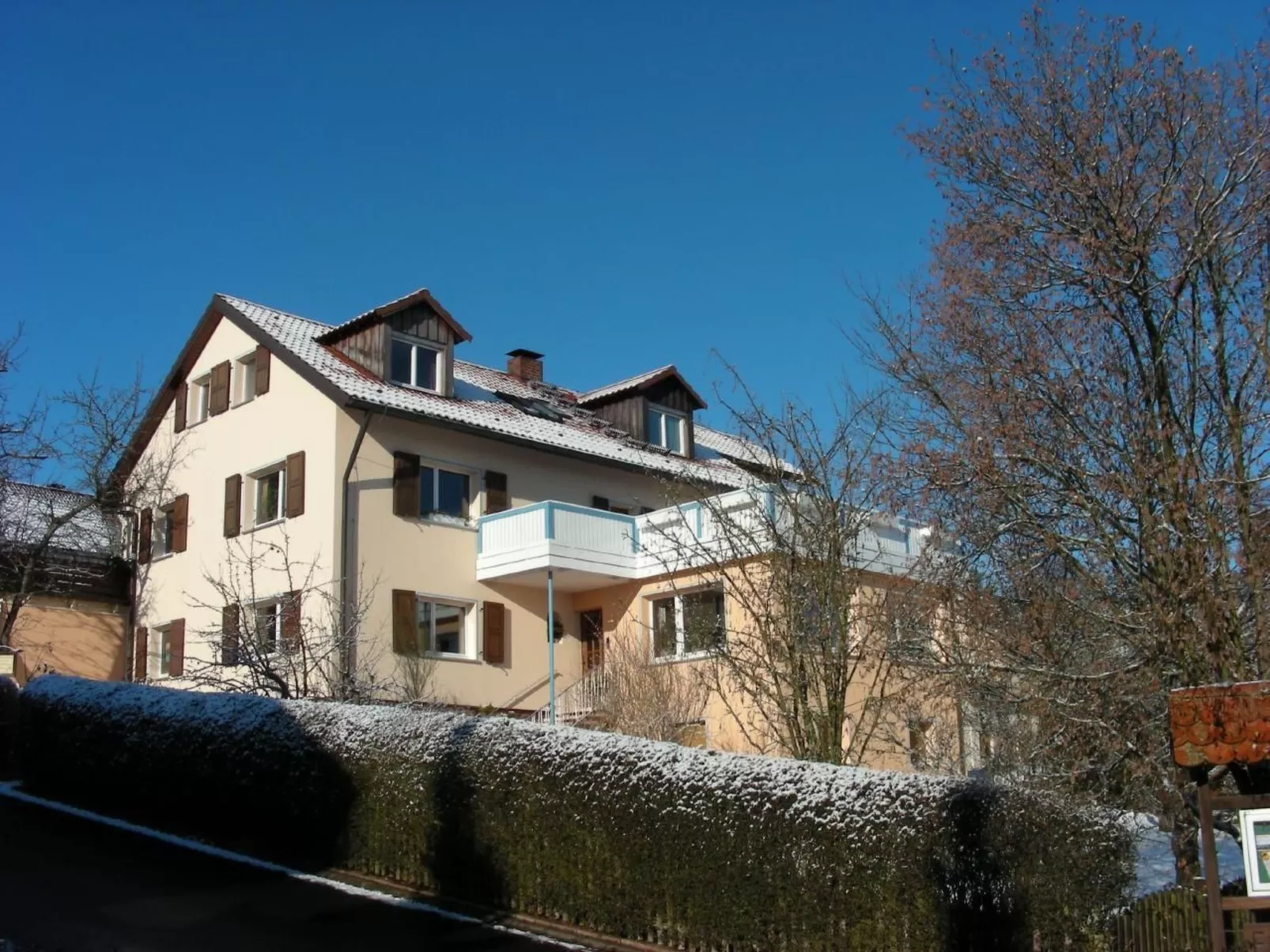 Haus Holzheimer mit Blick auf die Rhön-Binnen