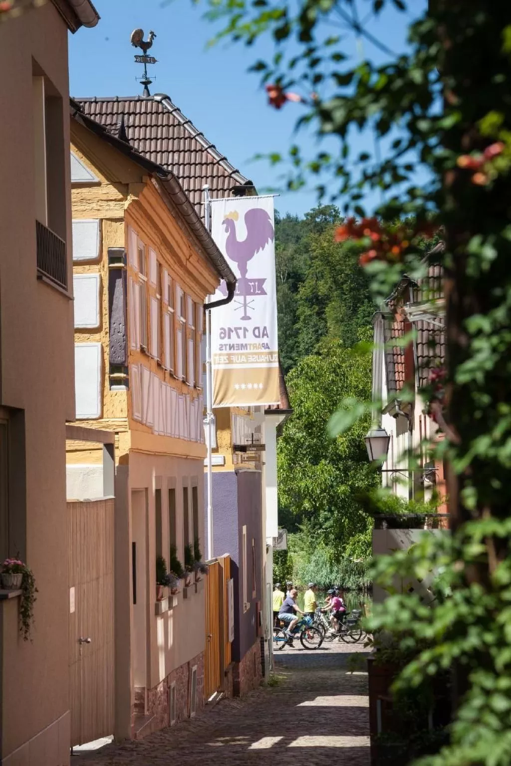 Wohnung in Marktheidenfeld mit Großem Balkon-Buiten