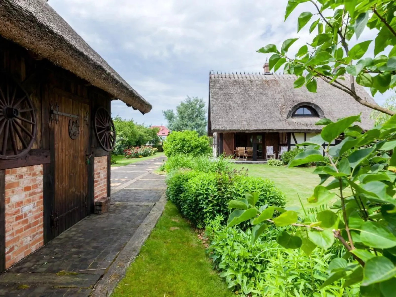 In Gąski mit Gepflegtem Garten-Binnen