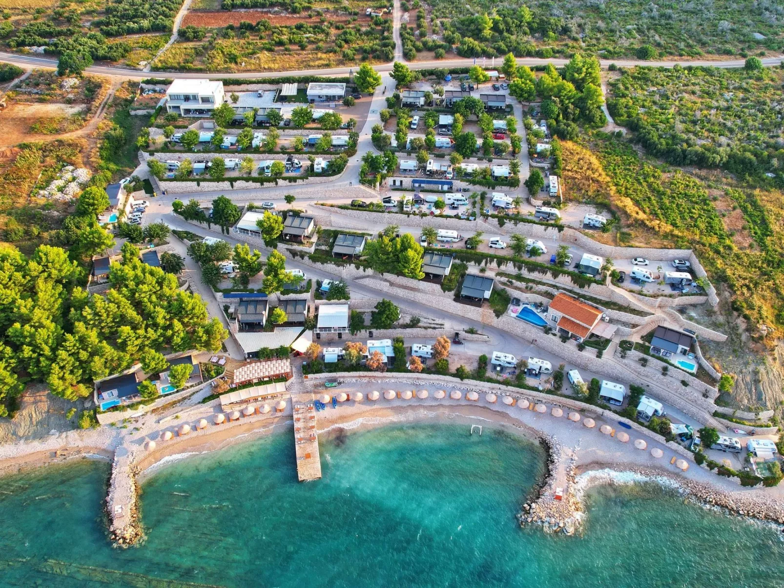 Ferienvilla "Dalmatiner" mit Infinity Pool-Binnen