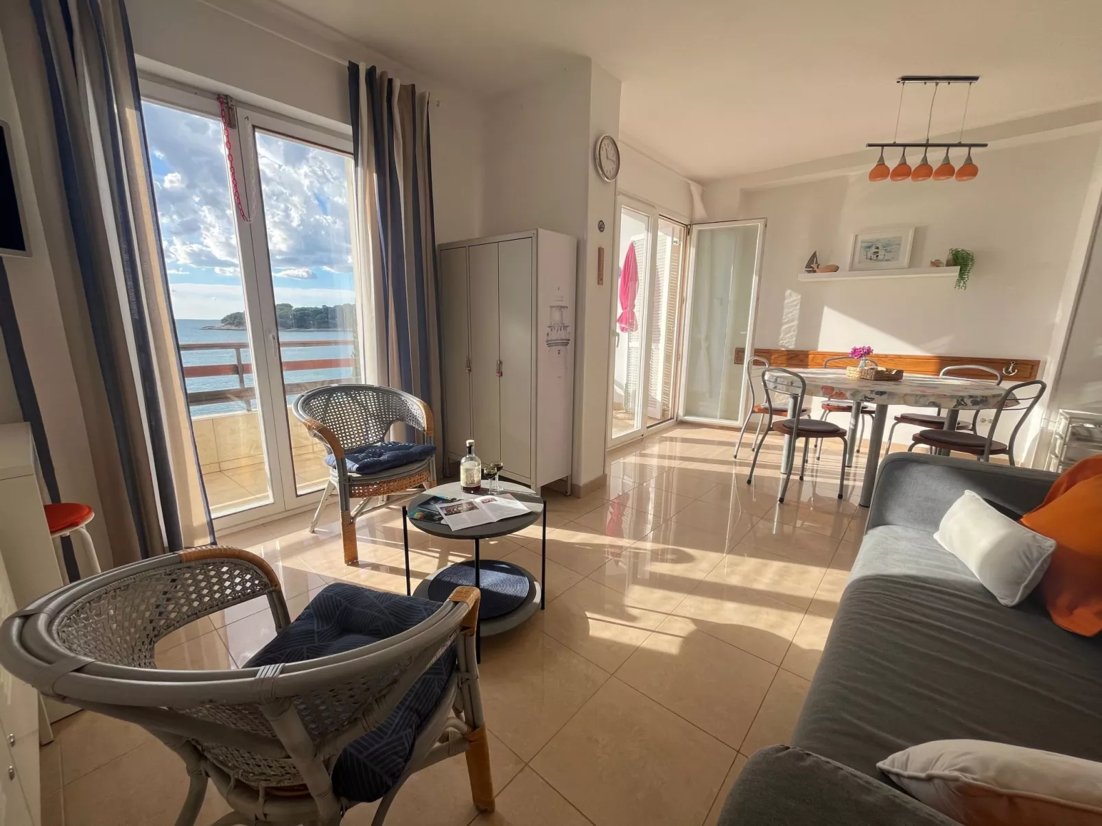 Apartment Marijana mit Meerblick-Binnen