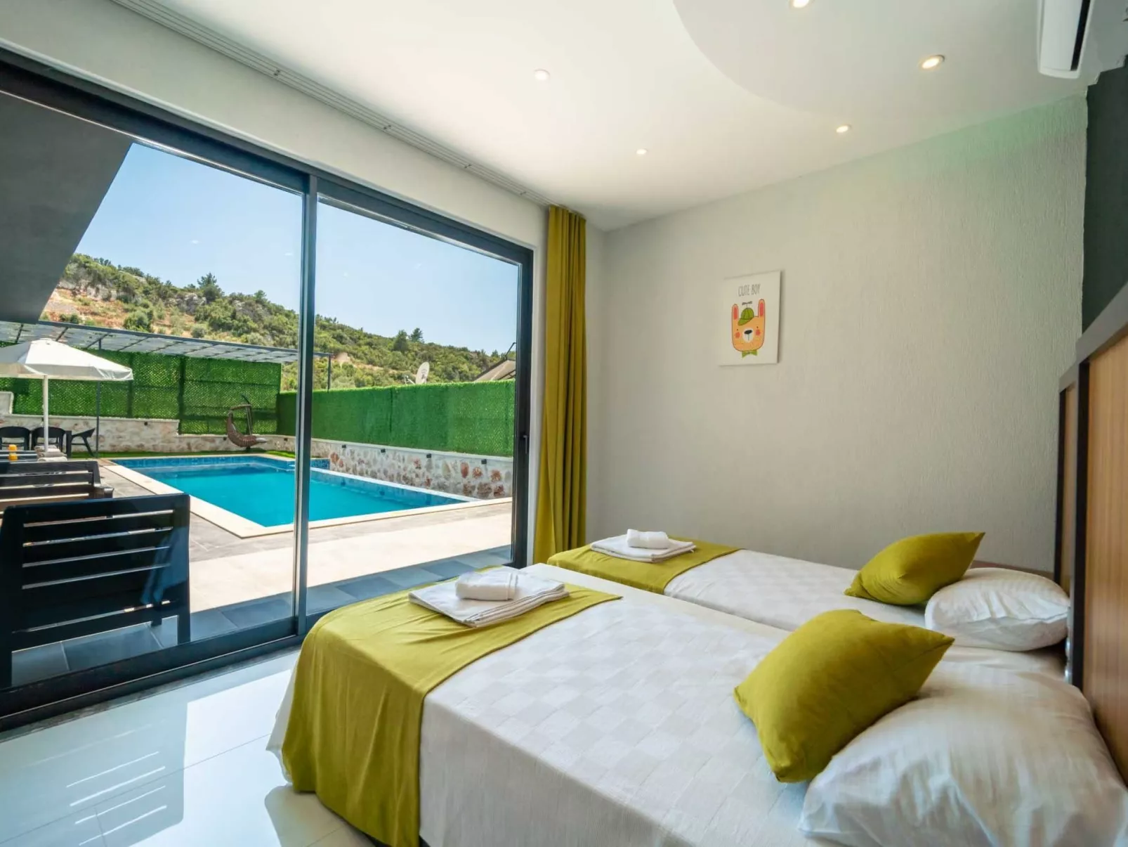 Romantische Luxusvilla in Kalkan Islamlar-Binnen