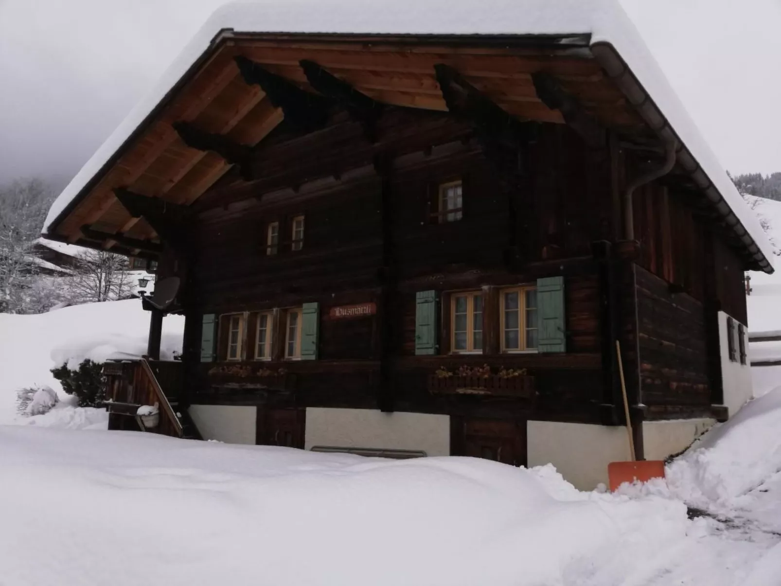 Mit Bergblick-Buiten