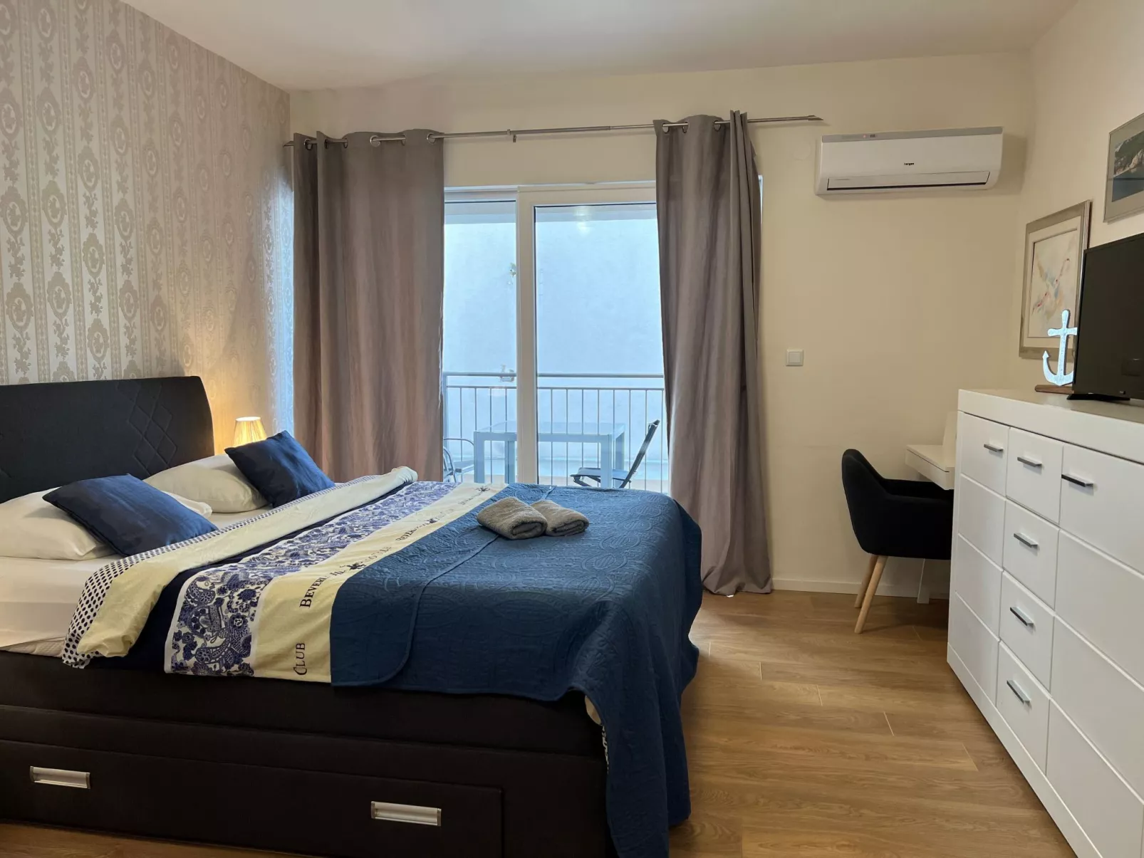 Studio-Wohnung am Meer Marina Mel-Binnen