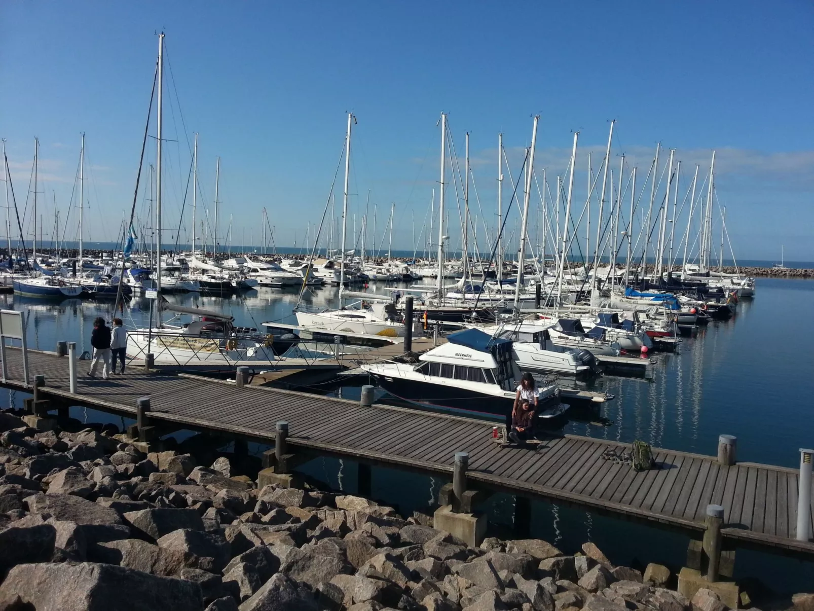 Große Ferienwohnung Morgensünn-am-Strand - Buiten