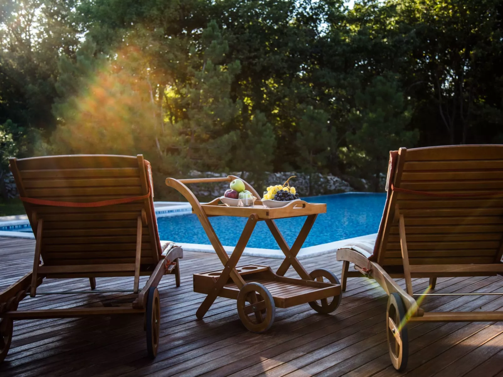 Ferienvilla 'Breg' mit Whirlpool-Buiten