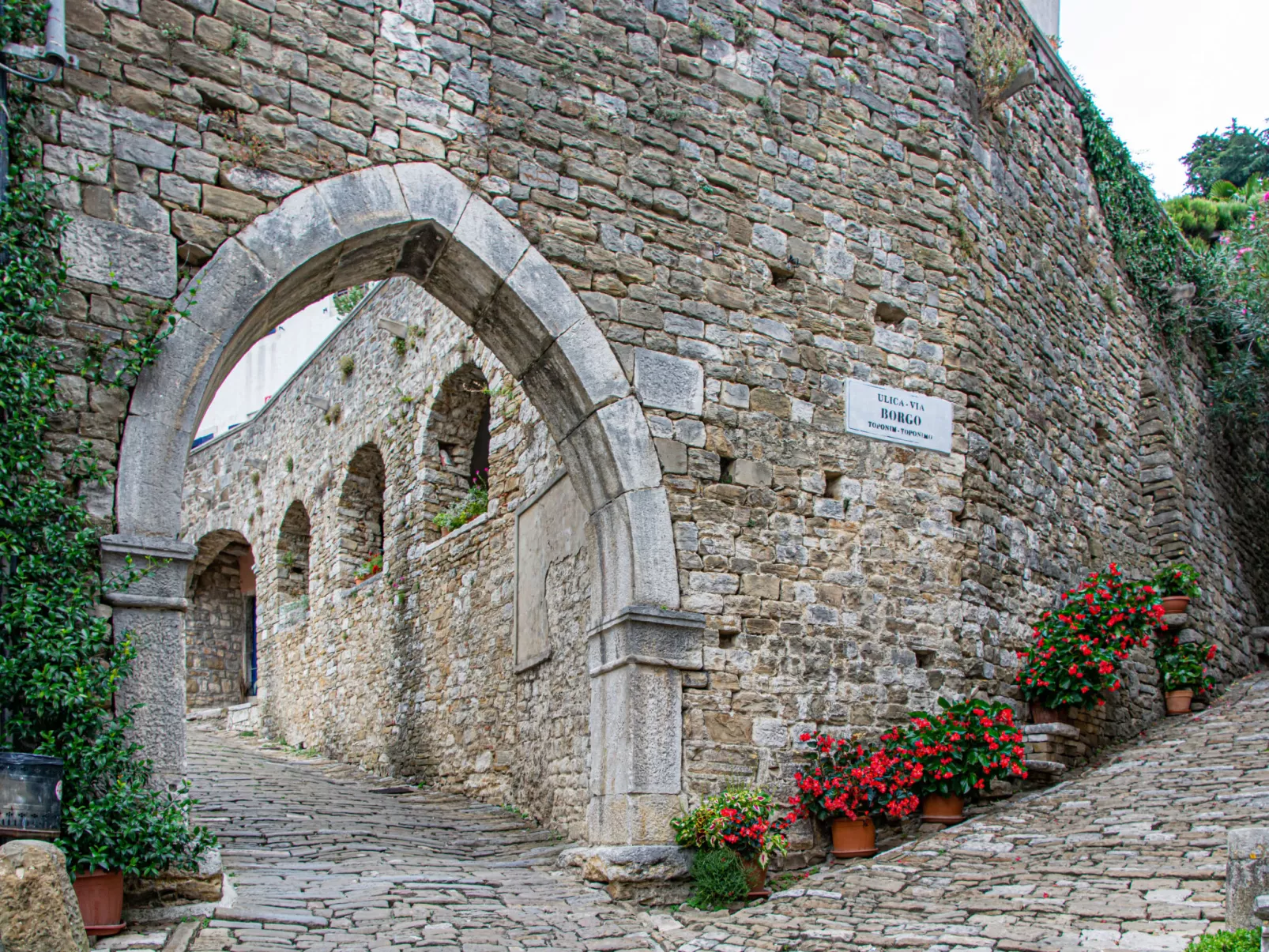 In Brkač mit Kleiner Terrasse-Omgeving