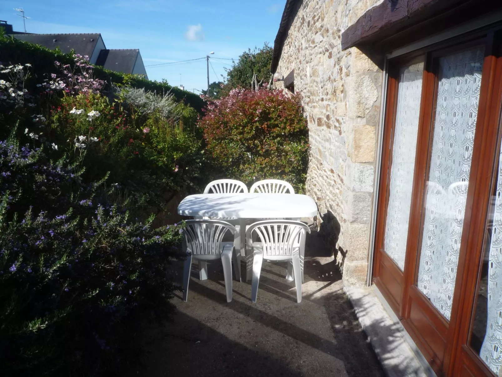 Eine kleine Oase der Ruhe am Meer-Buiten