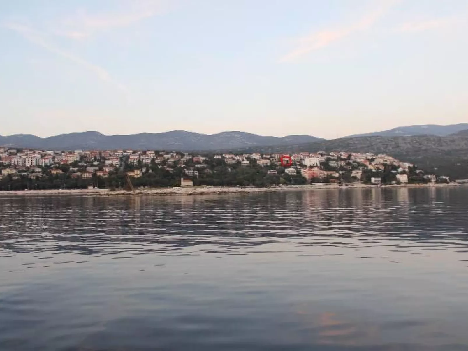 Wohnung in Novi Vinodolski mit Gemeinsamem Garten-Buiten